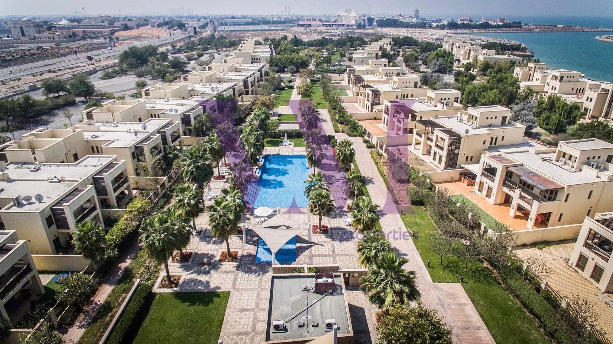 3 Bedroom + Maid | Community View | A1 Type — Mina Al Arab