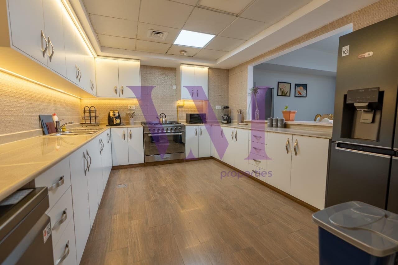 Private Pool | Fully Furnished | 4 BHK+Maid | Bayt — Al Hamra Village