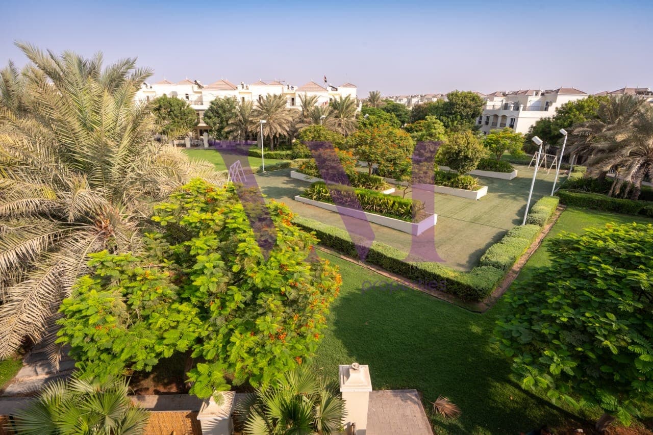 Private Pool | Fully Furnished | 4 BHK+Maid | Bayt — Al Hamra Village