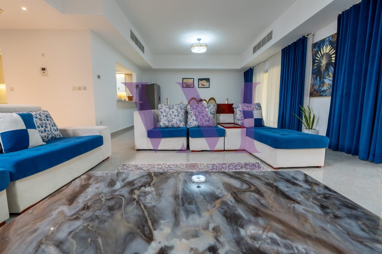 Private Pool | Fully Furnished | 4 BHK+Maid | Bayt — Al Hamra Village