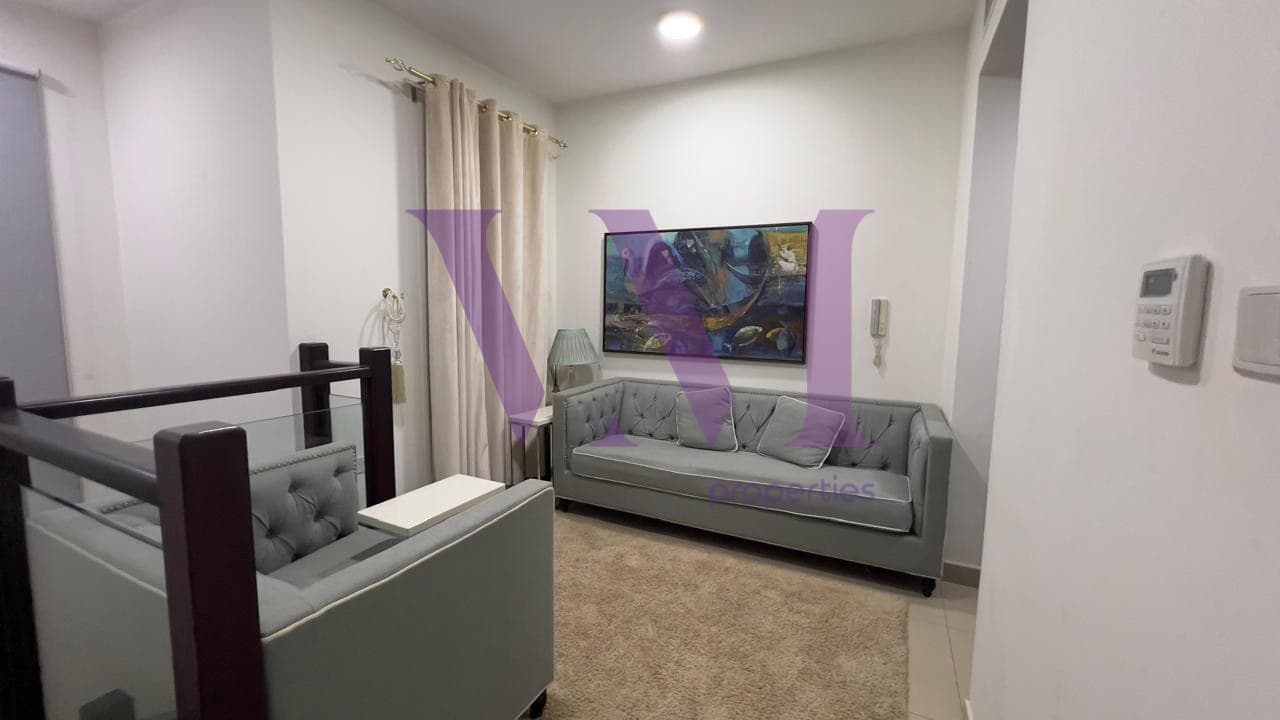 Luxury 2BR+Maid Townhouse | Furnished & Upgraded — Mina Al Arab