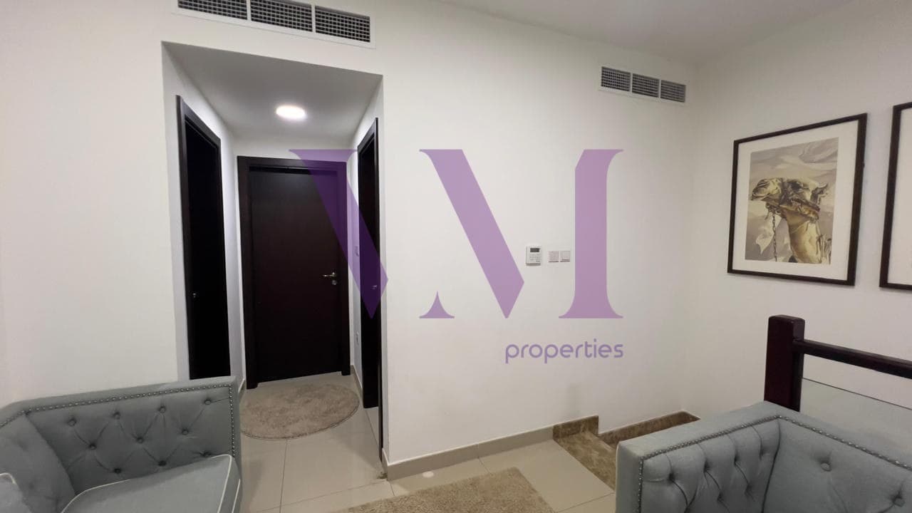 Luxury 2BR+Maid Townhouse | Furnished & Upgraded — Mina Al Arab