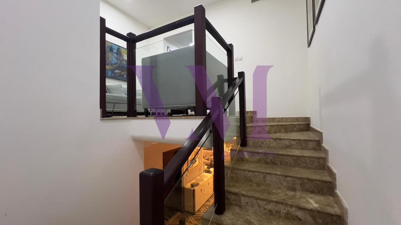 Luxury 2BR+Maid Townhouse | Furnished & Upgraded — Mina Al Arab