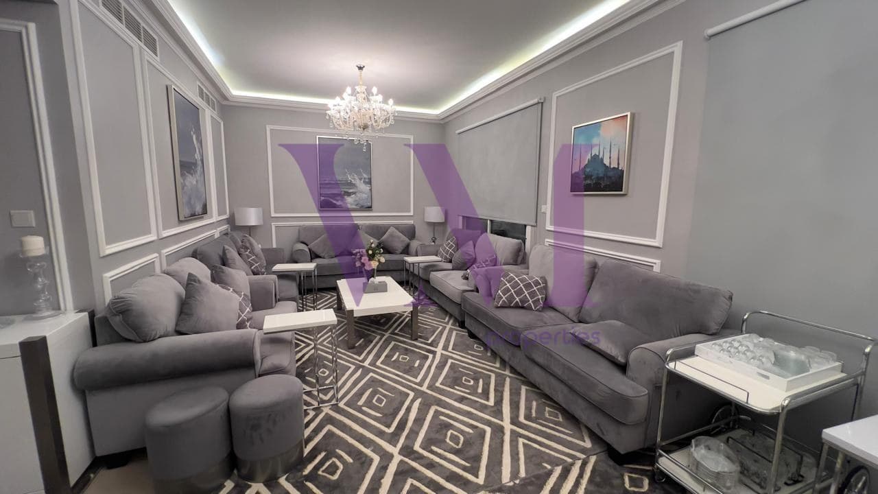 Luxury 2BR+Maid Townhouse | Furnished & Upgraded — Mina Al Arab