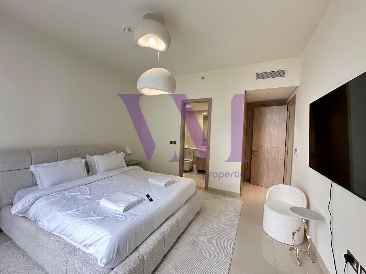 Fully Furnished 2-Bedroom Apartment + Maid Room — Mina Al Arab