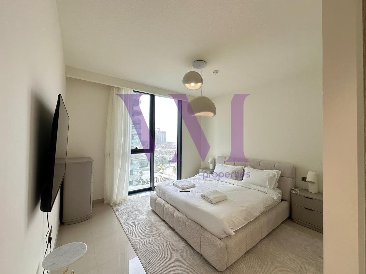 Fully Furnished 2-Bedroom Apartment + Maid Room — Mina Al Arab