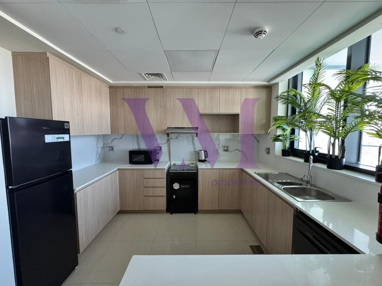 Furnished 2BR + Maid | Sea View | Modern Interiors — Mina Al Arab