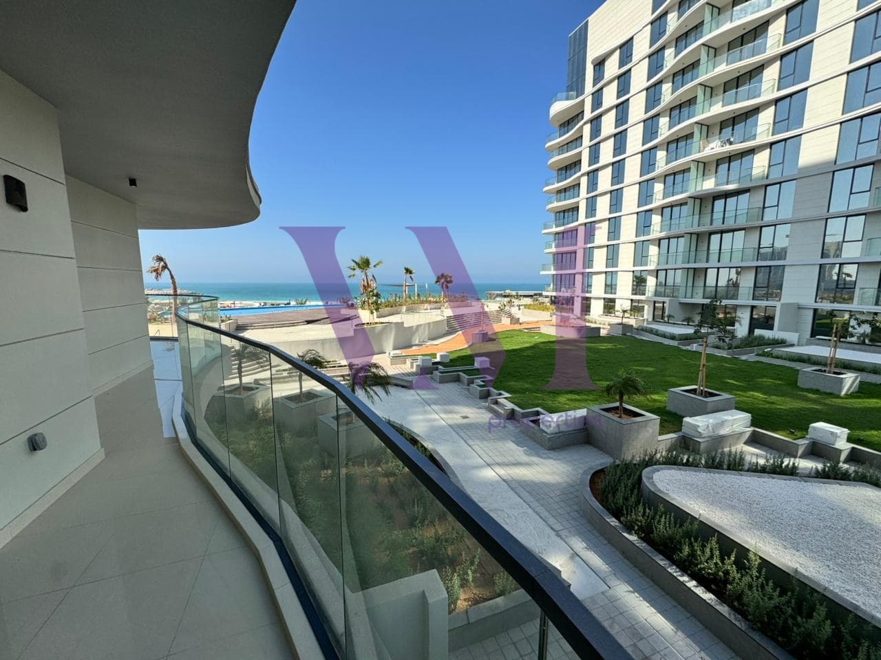 Furnished 2BR + Maid | Sea View | Modern Interiors — Mina Al Arab