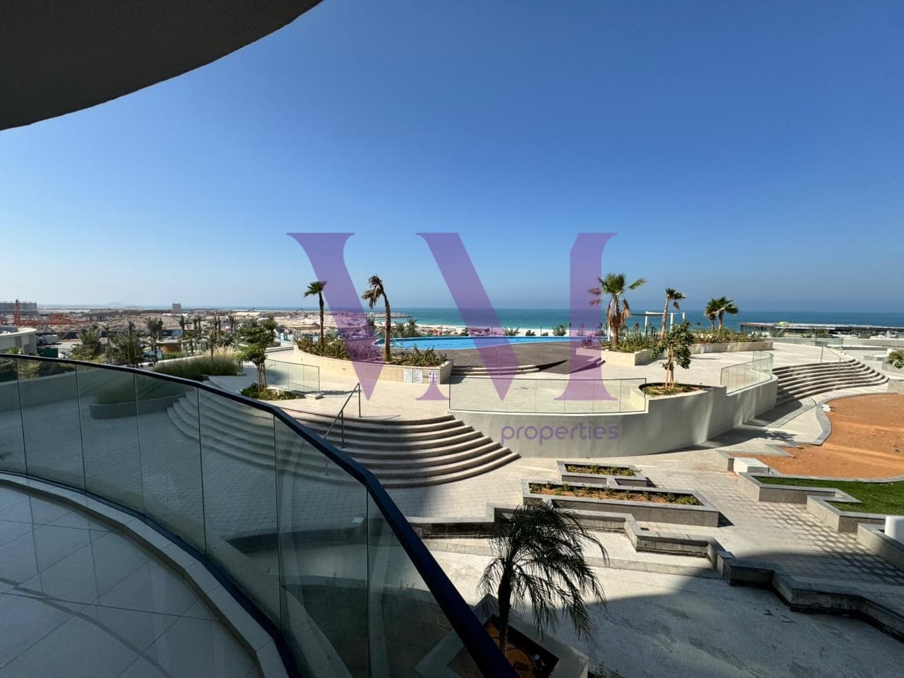 Furnished 2BR + Maid | Sea View | Modern Interiors — Mina Al Arab