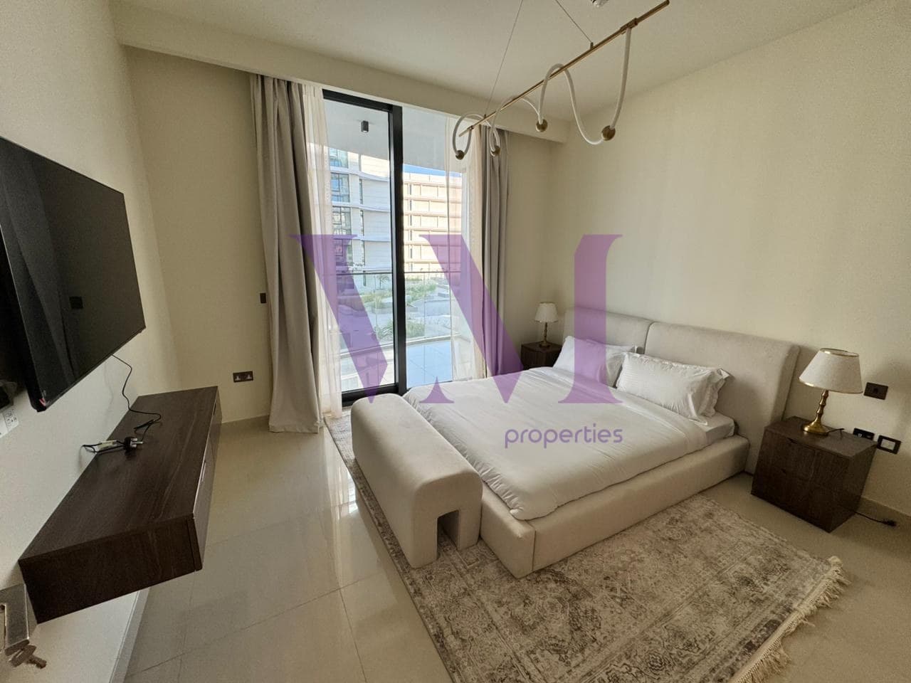 Furnished 2BR + Maid | Sea View | Modern Interiors — Mina Al Arab