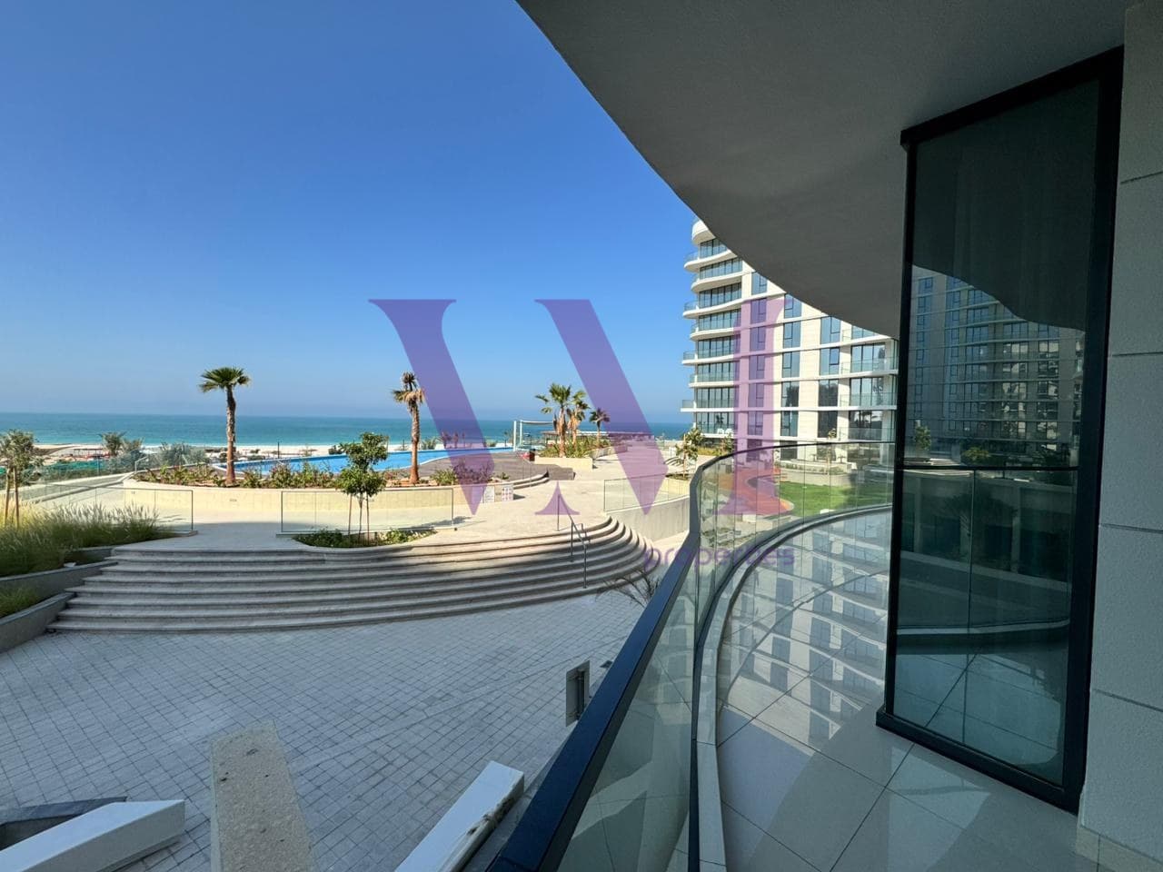 Furnished 2BR + Maid | Sea View | Modern Interiors — Mina Al Arab