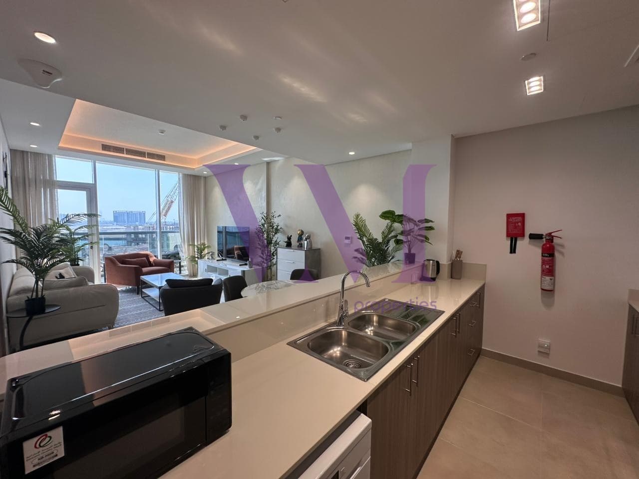 Furnished 1 Bedroom | Lagoon View | Furnished — Mina Al Arab