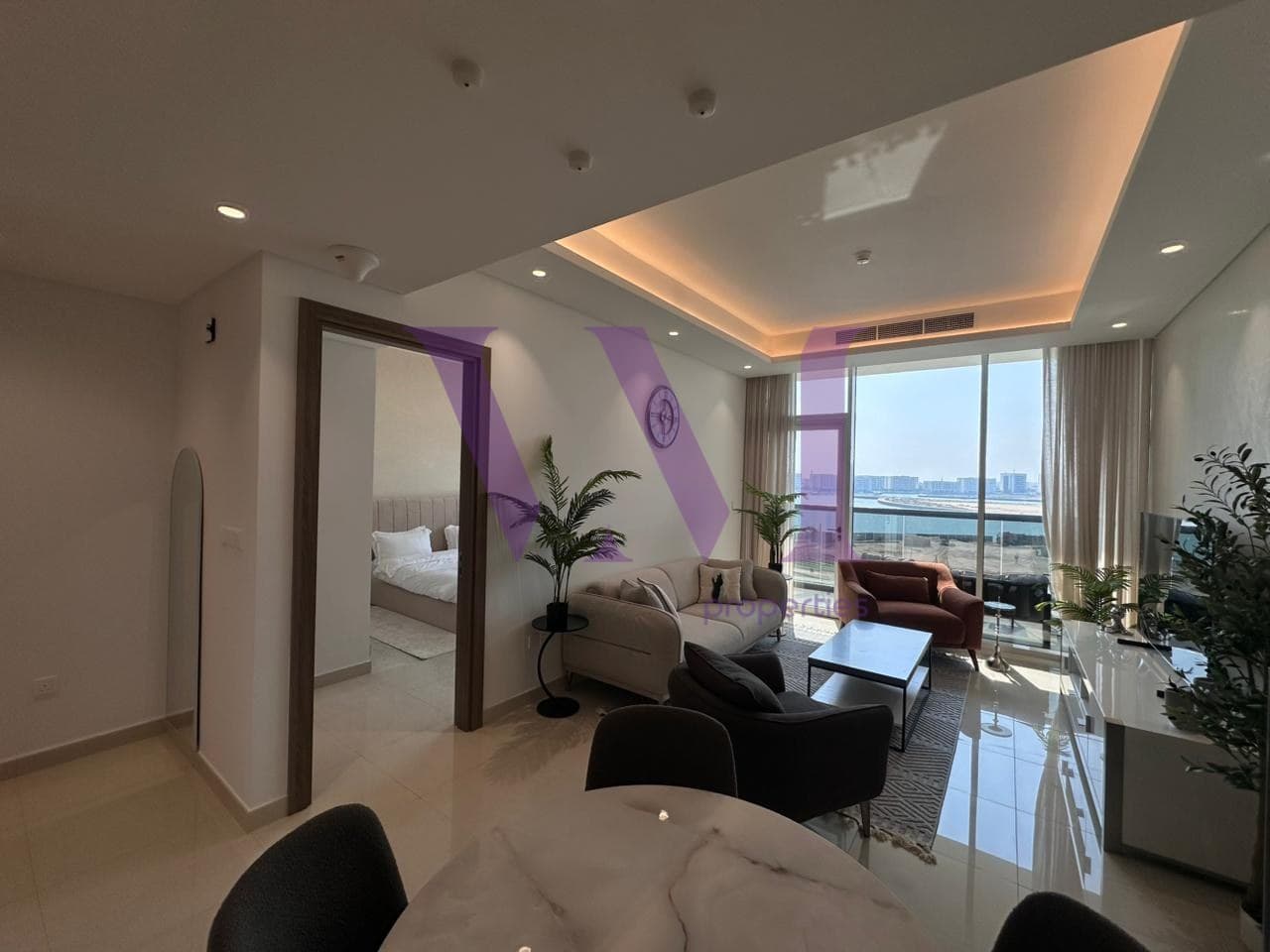 Furnished 1 Bedroom | Lagoon View | Furnished — Mina Al Arab