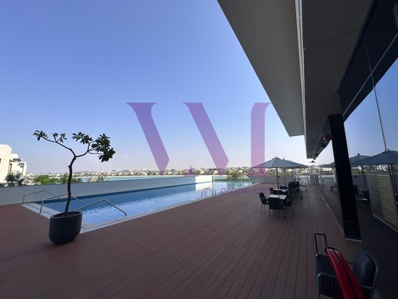 Furnished 1 Bedroom | Lagoon View | Furnished — Mina Al Arab