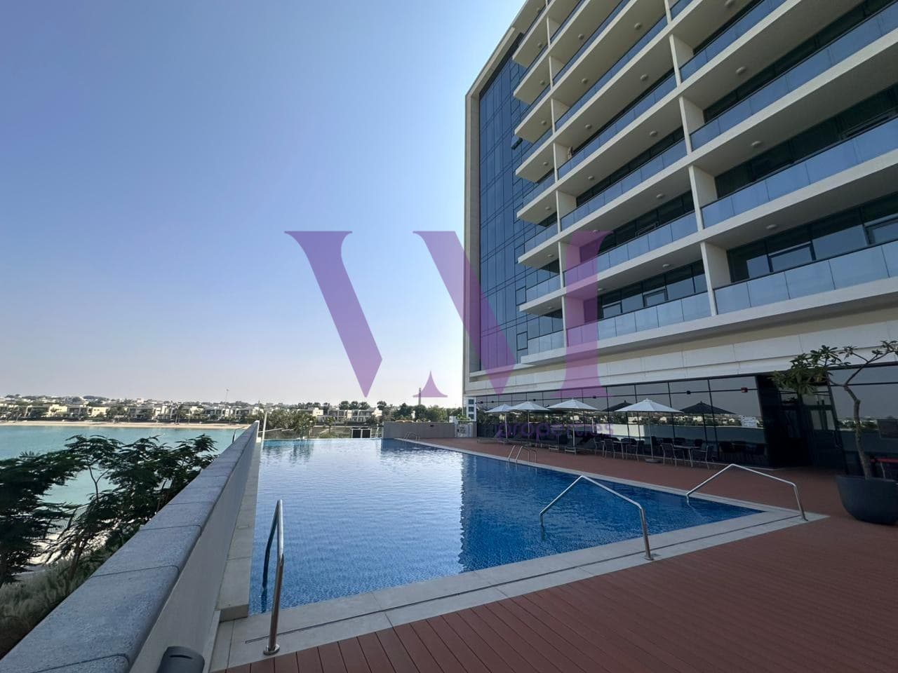 Furnished 1 Bedroom | Lagoon View | Furnished — Mina Al Arab