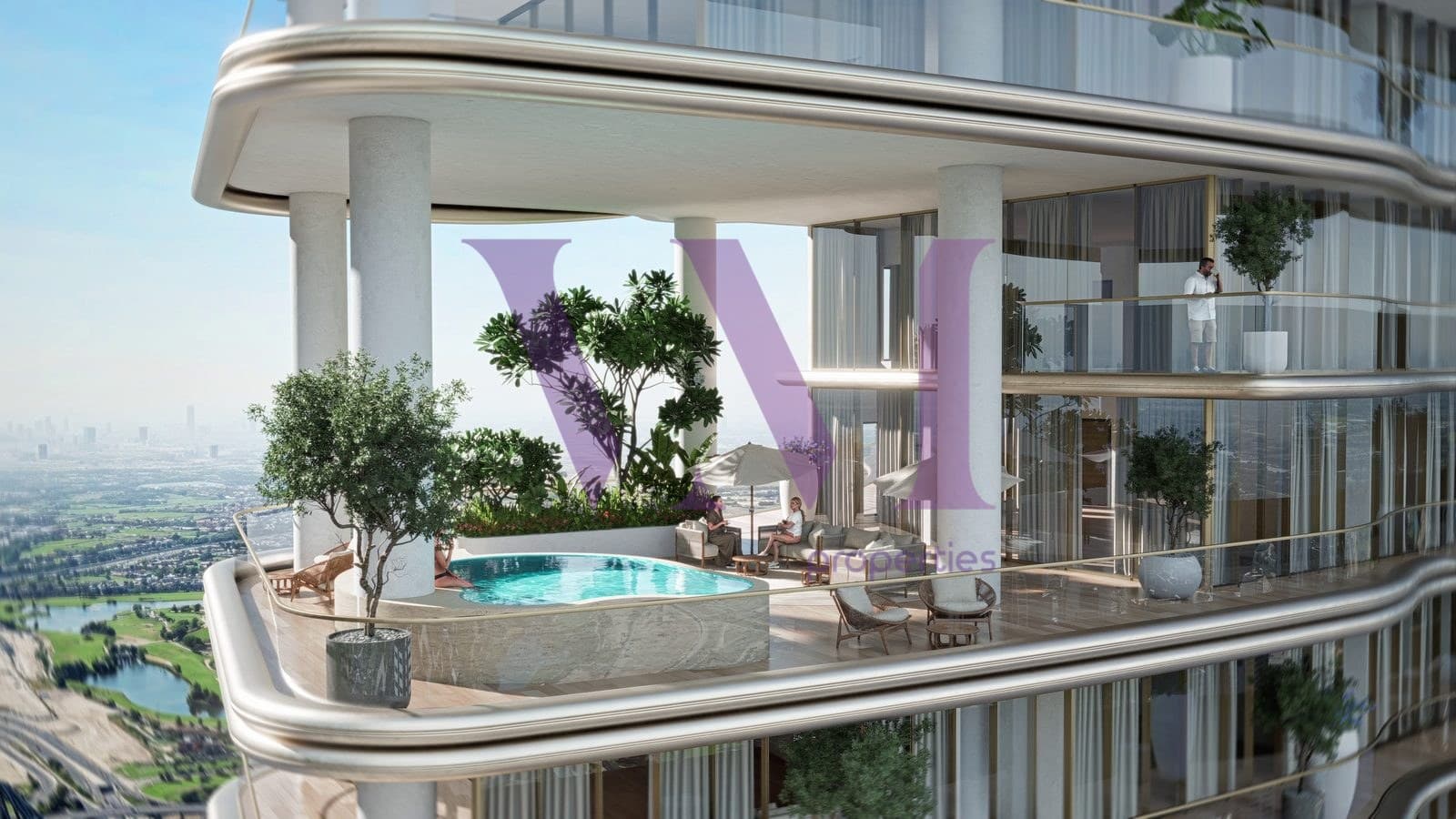 Iconic 3 Bed Sky Villa | Sea View | RAK Central — RAK Central