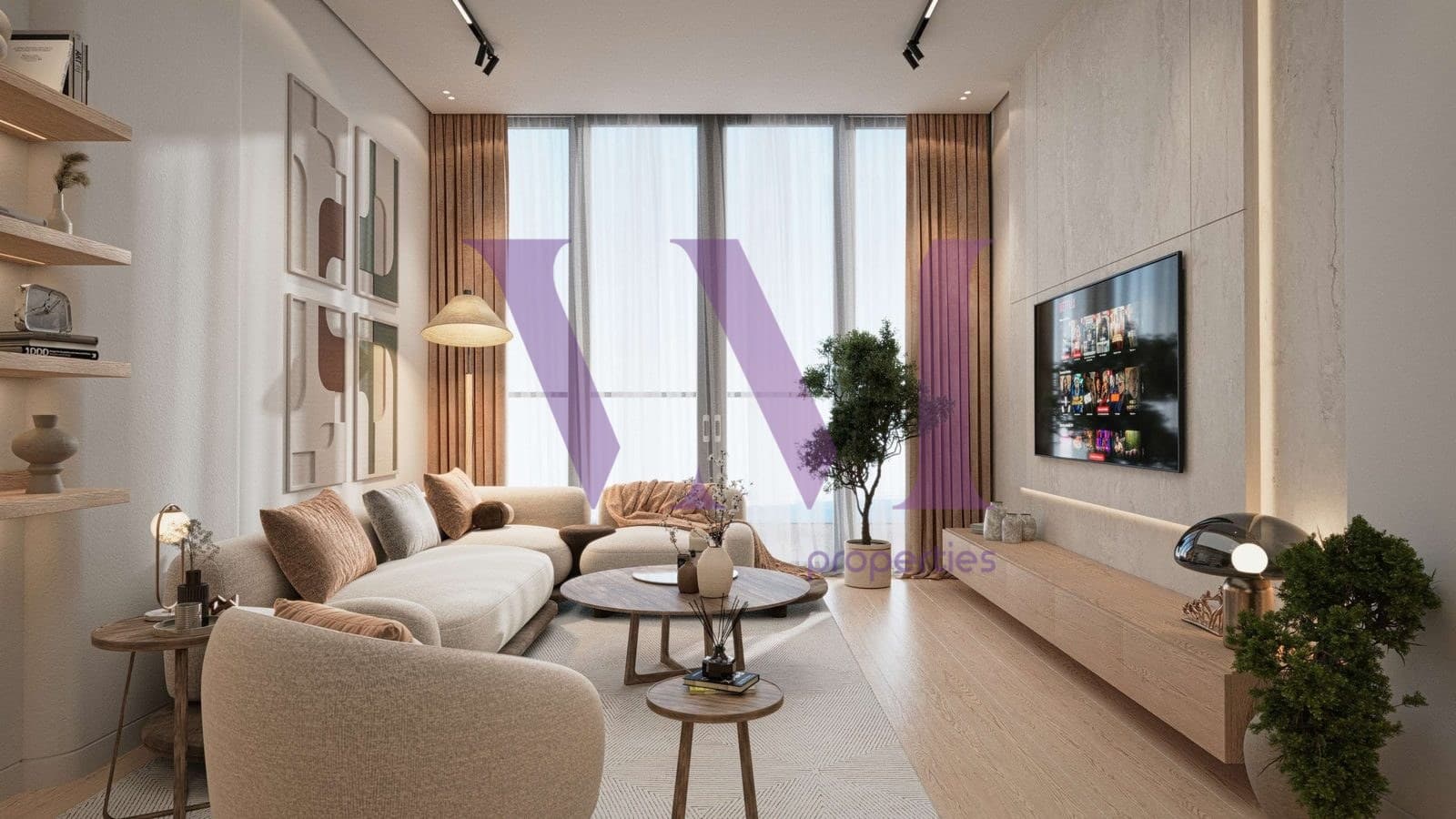 Iconic 3 Bed Sky Villa | Sea View | RAK Central — RAK Central