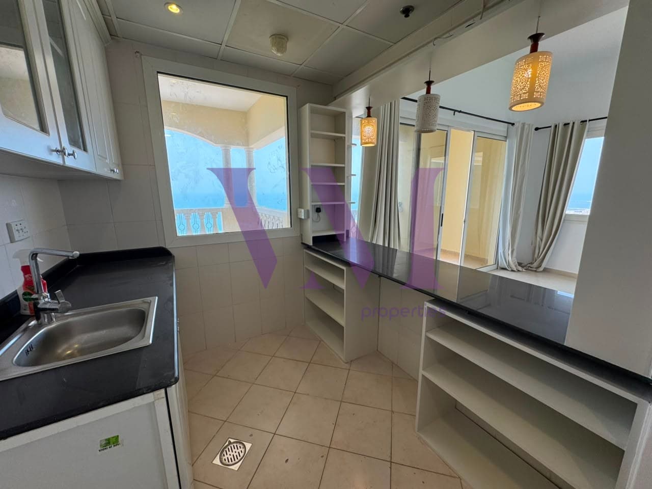 1BR | Sea View | Largest L-Shaped Balcony — Al Hamra Village