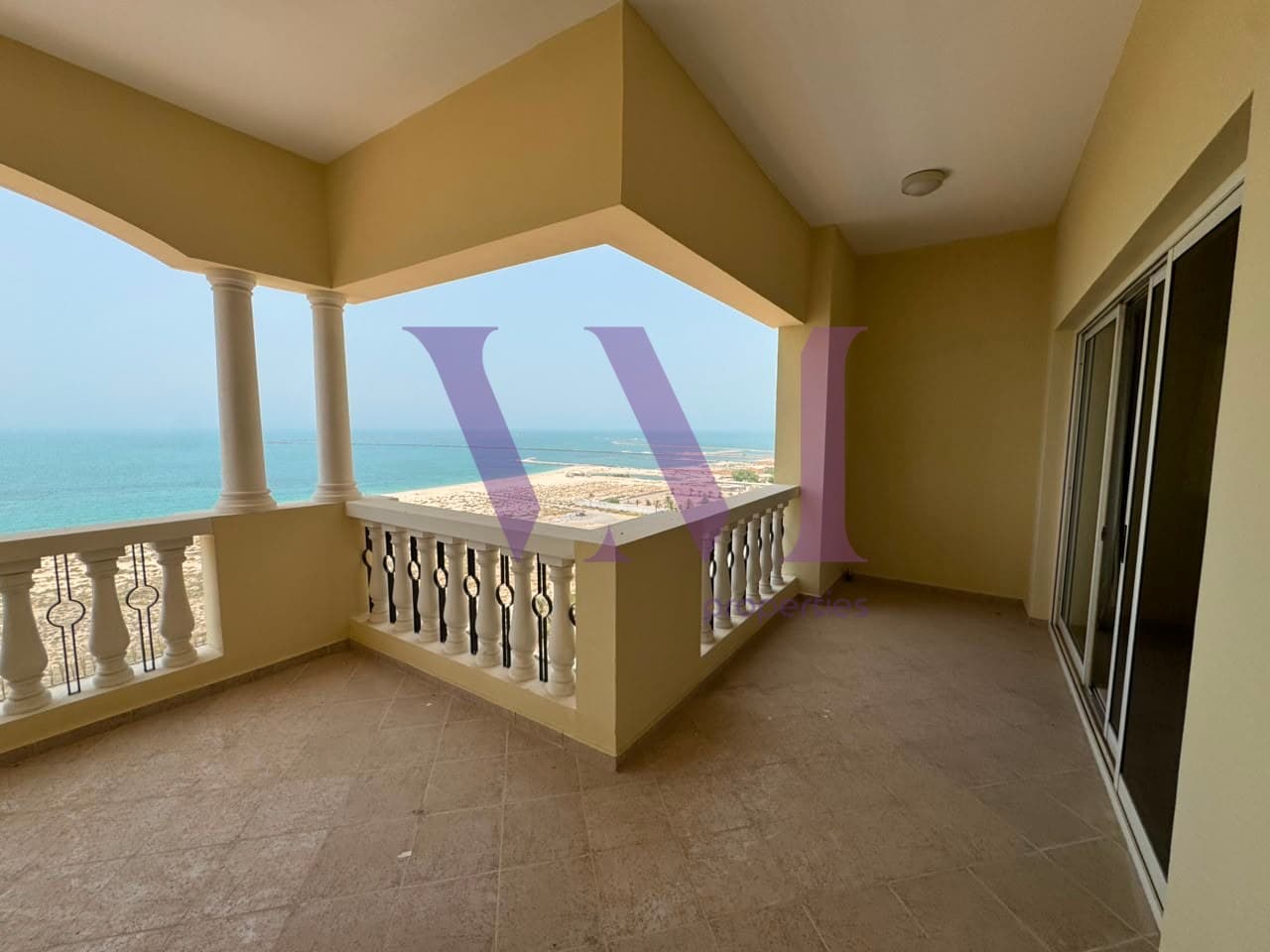 1BR | Sea View | Largest L-Shaped Balcony — Al Hamra Village