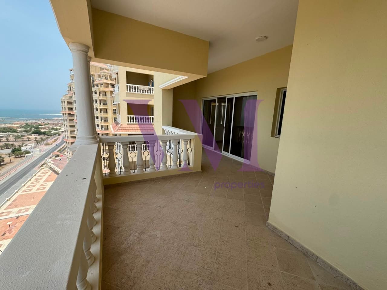 1BR | Sea View | Largest L-Shaped Balcony — Al Hamra Village