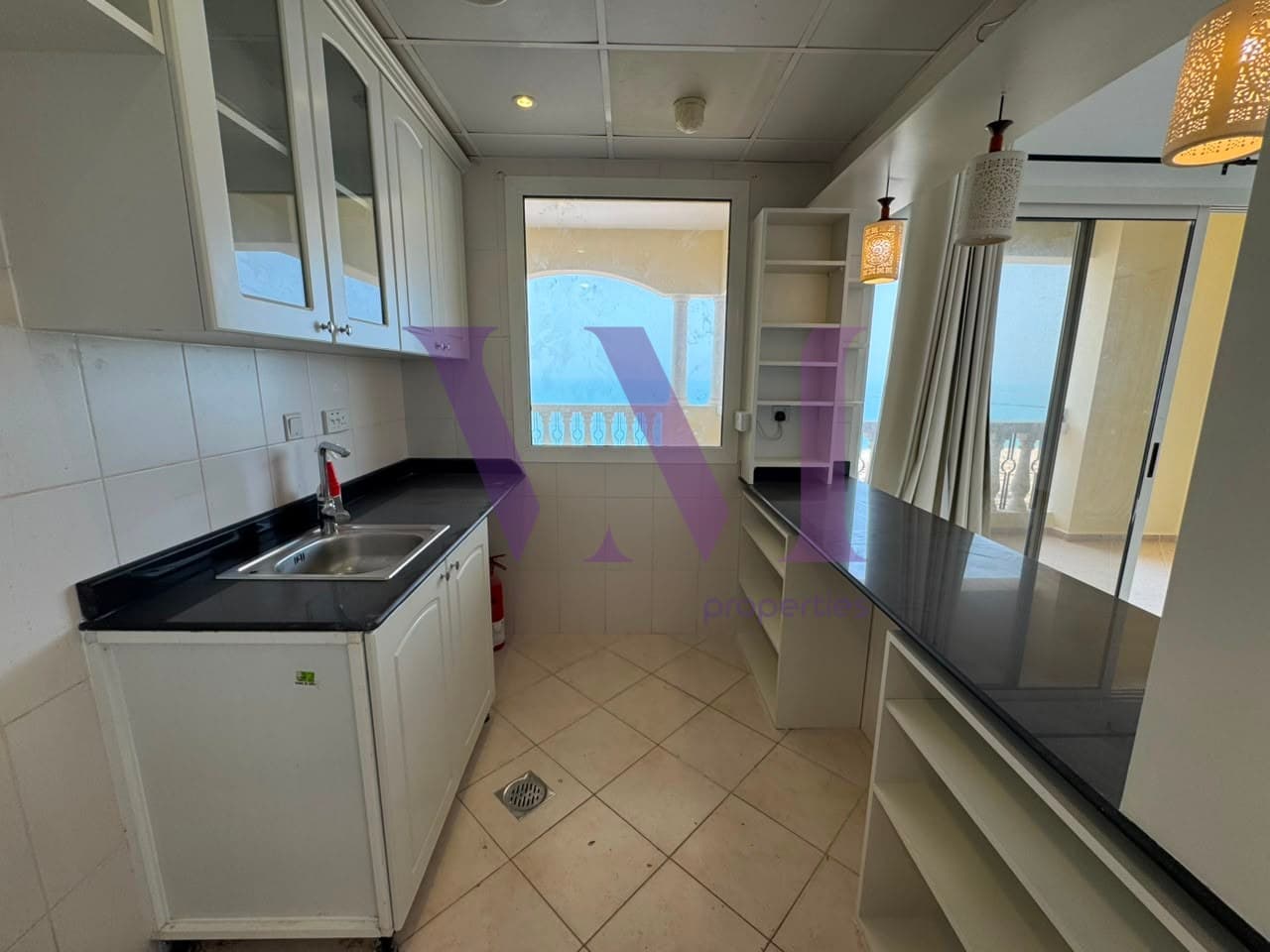 1BR | Sea View | Largest L-Shaped Balcony — Al Hamra Village