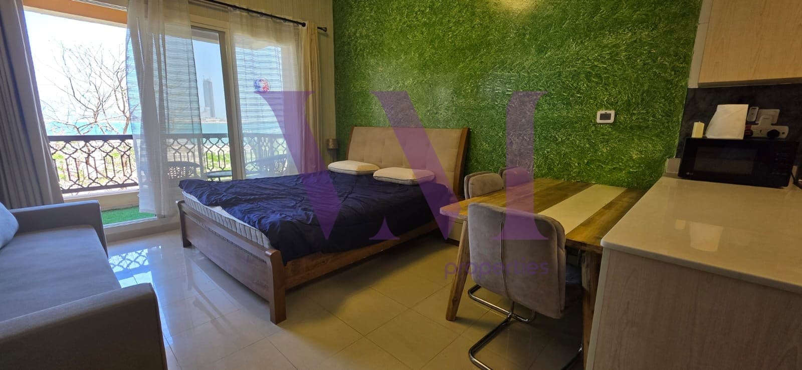 Fully Furnished Studio | Partial Sea View — Al Marjan Island