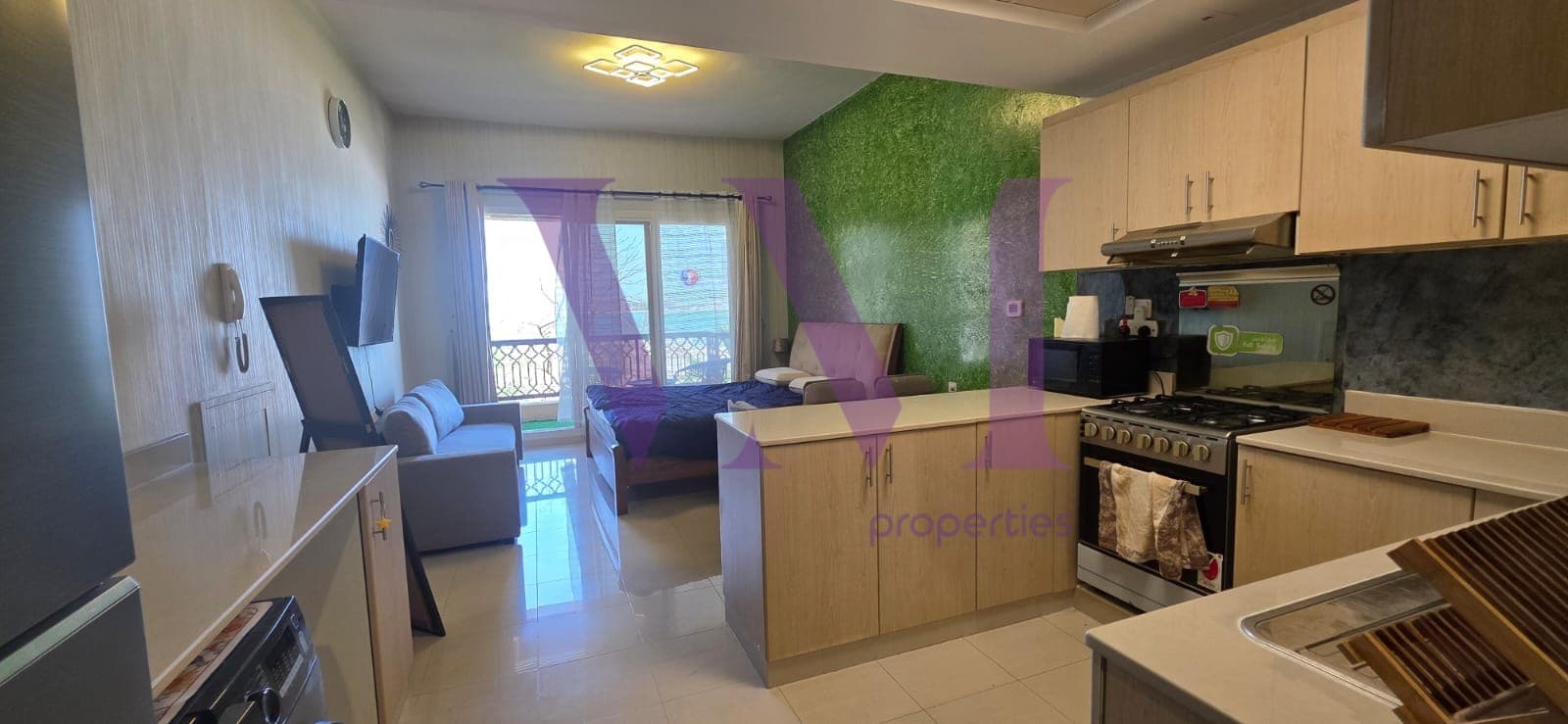 Fully Furnished Studio | Partial Sea View — Al Marjan Island