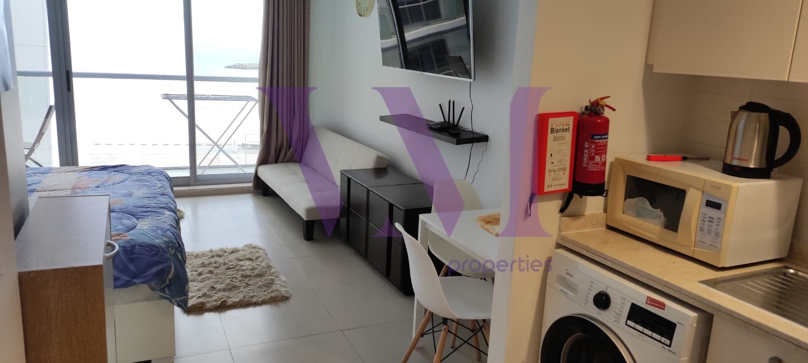 Studio For Rent | Fully Furnished | Sea View — Al Marjan Island
