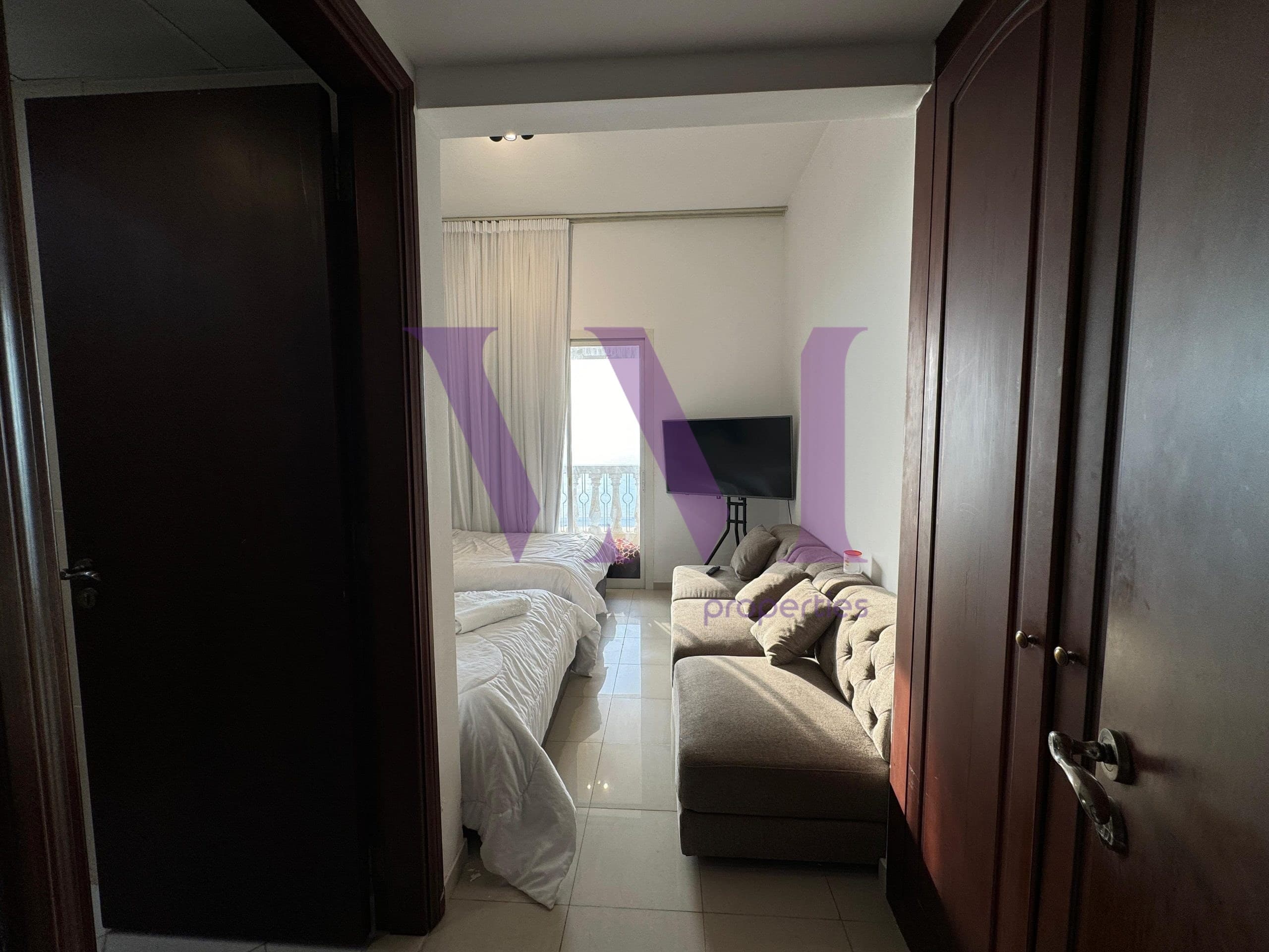 2BR | Fully Furnished | High Floor | Sea View — Al Hamra Village