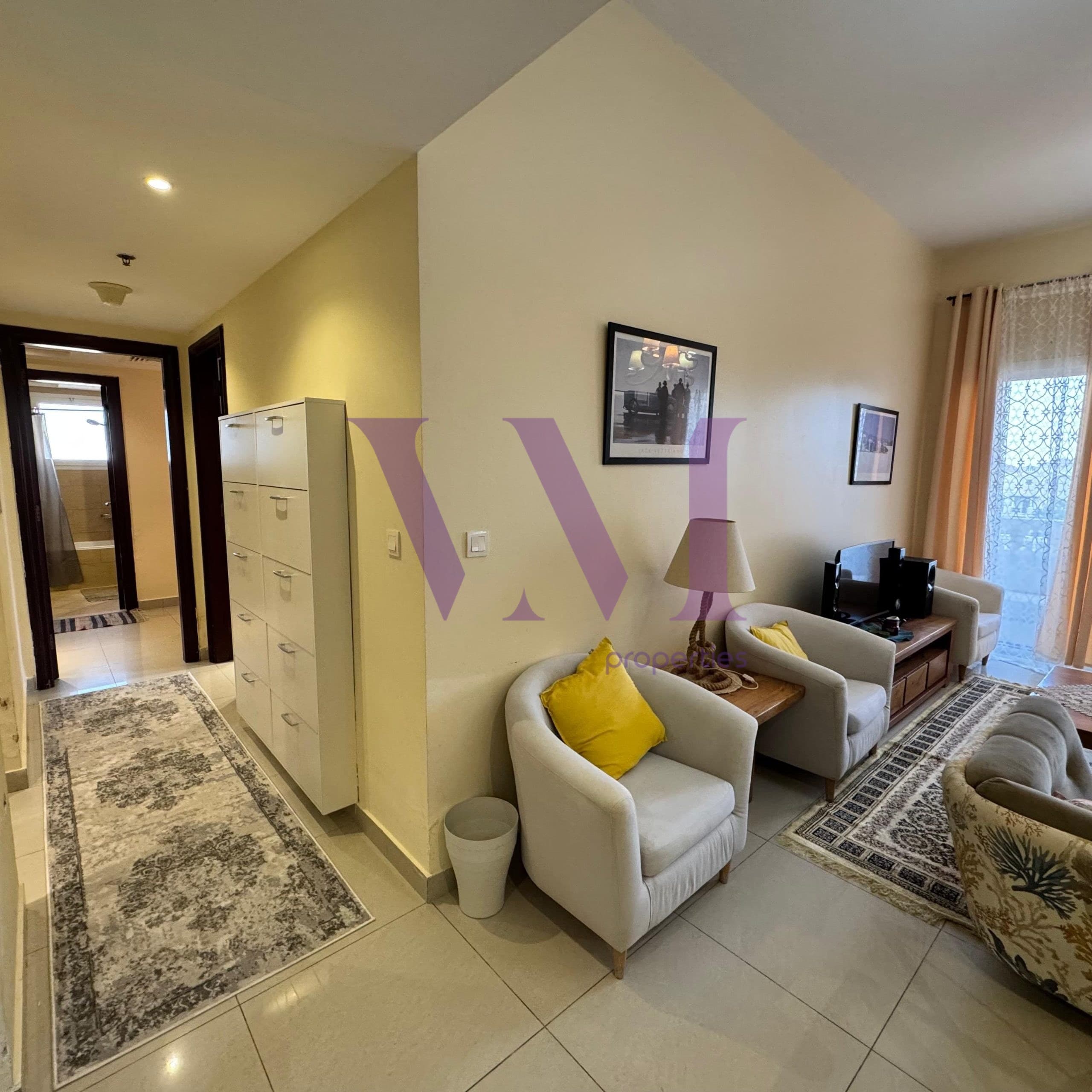 2BR | Fully Furnished | Lagoon view — Al Hamra Village