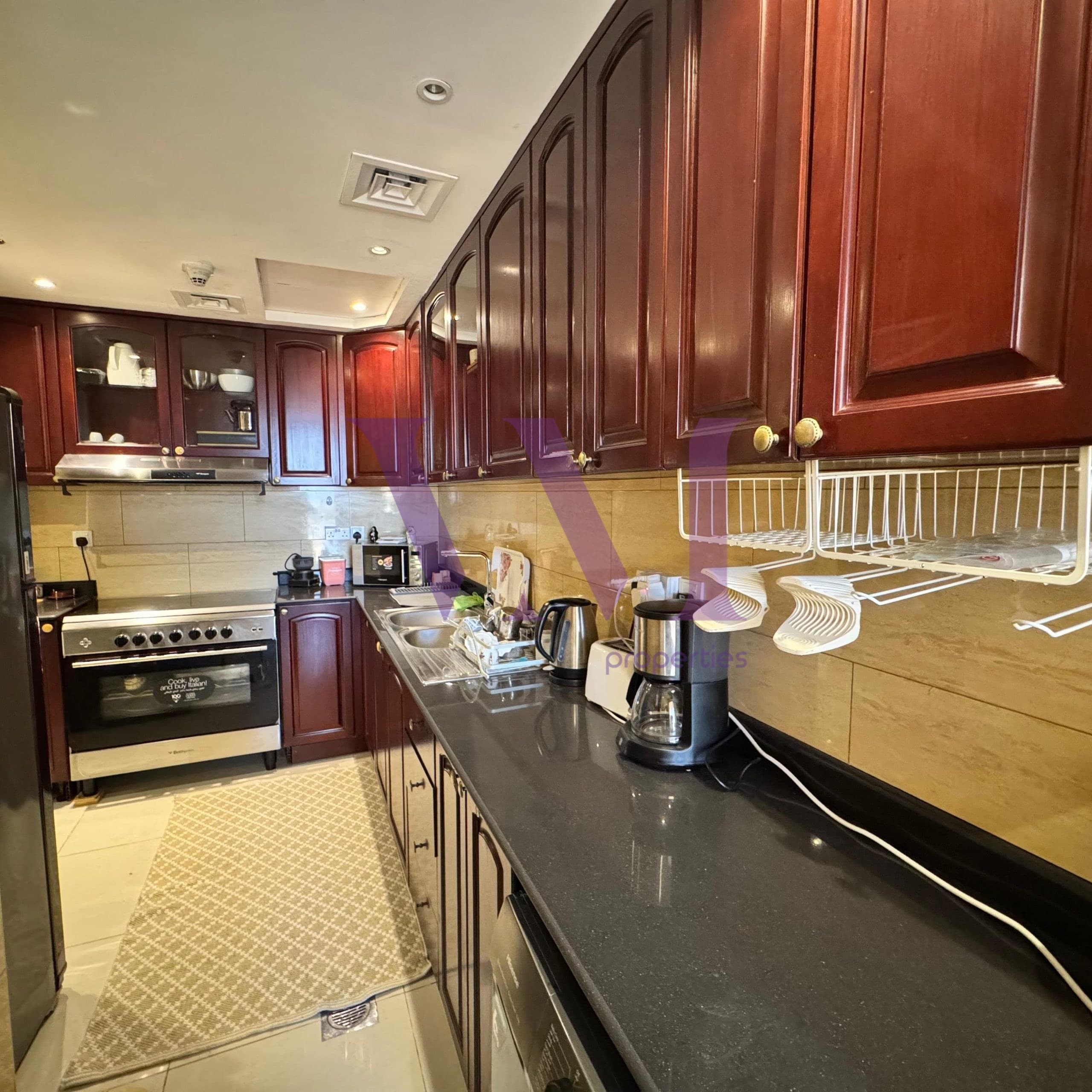 2BR | Fully Furnished | Lagoon view — Al Hamra Village