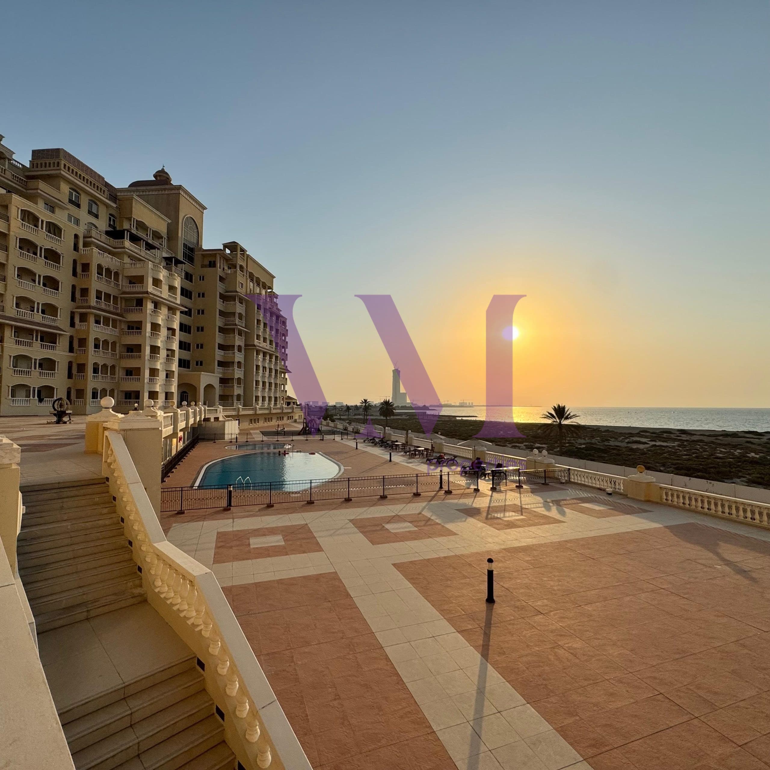 2BR | Fully Furnished | Lagoon view — Al Hamra Village