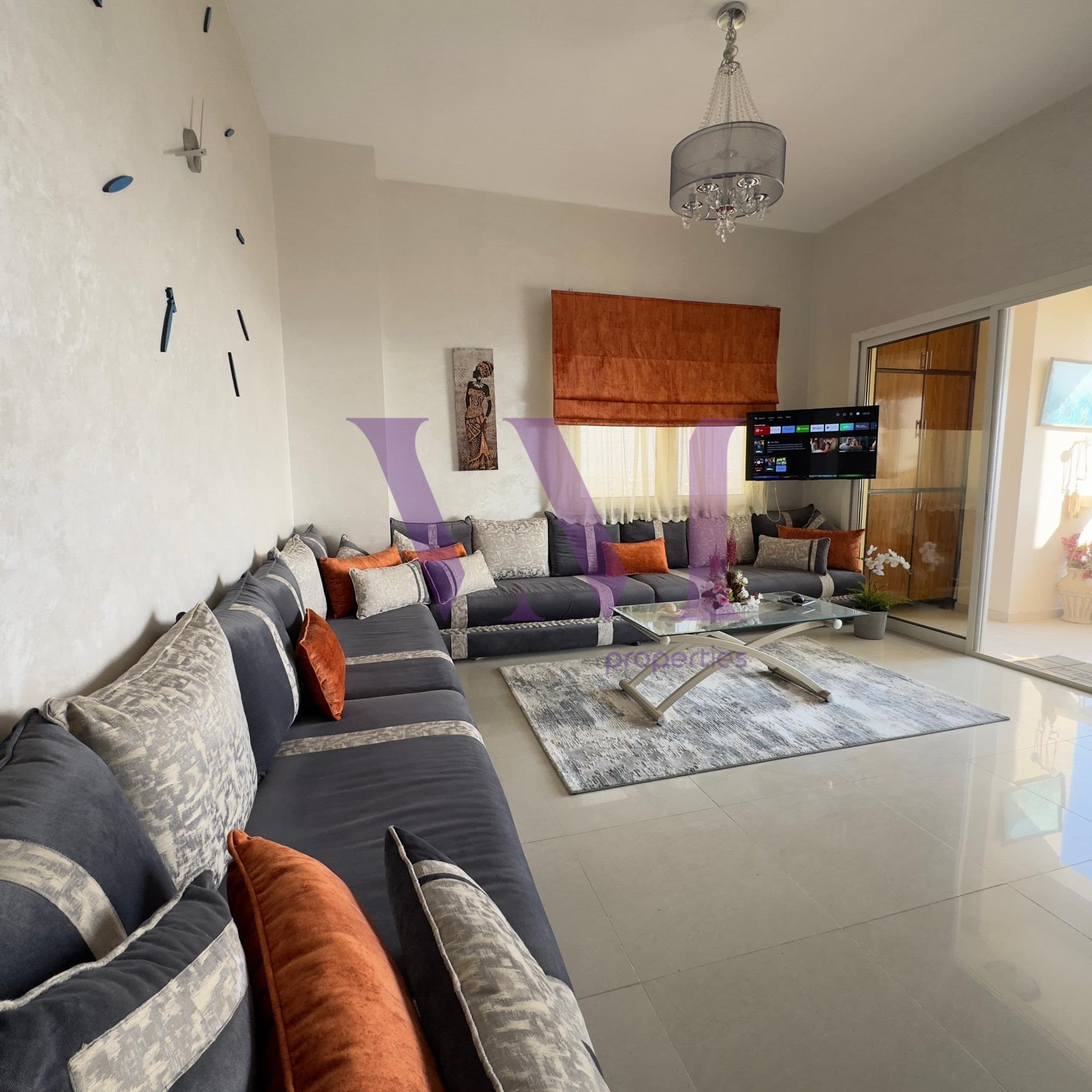 1BR | Fully Furnished | High Floor | Lagoon view — Al Hamra Village