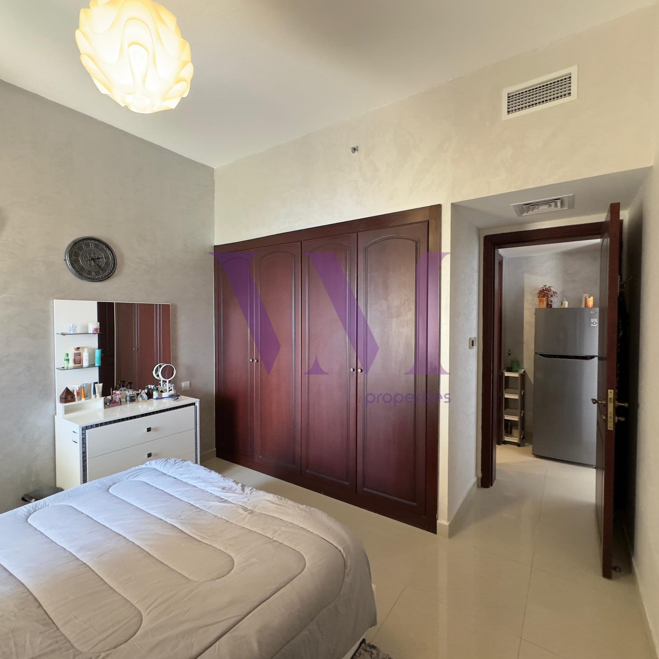 1BR | Fully Furnished | High Floor | Lagoon view — Al Hamra Village