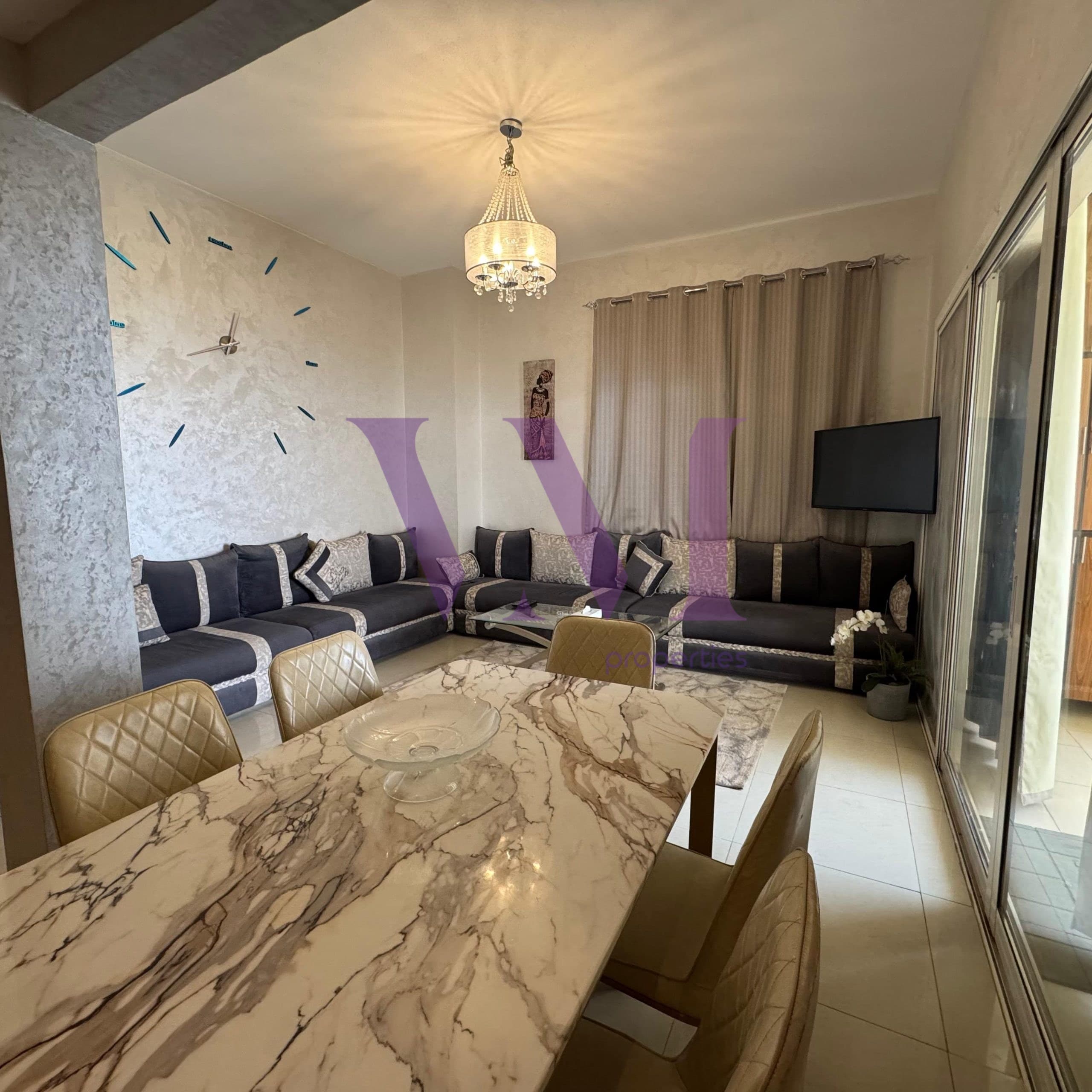 1BR | Fully Furnished | High Floor | Lagoon view — Al Hamra Village