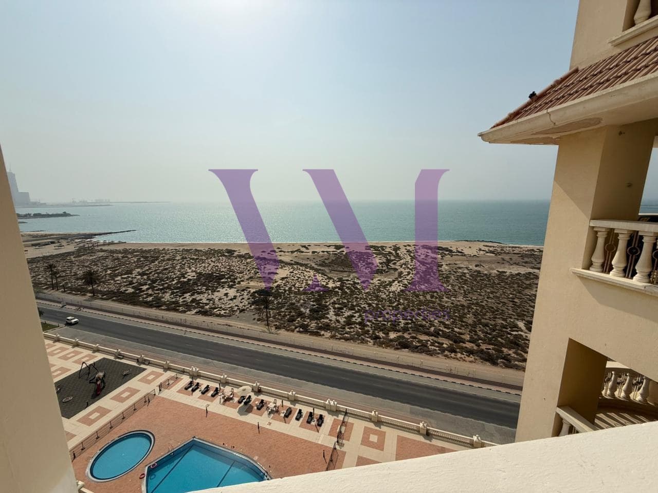 Stunning 1BR | Sea and Casino View | Royal Breeze — Al Hamra Village