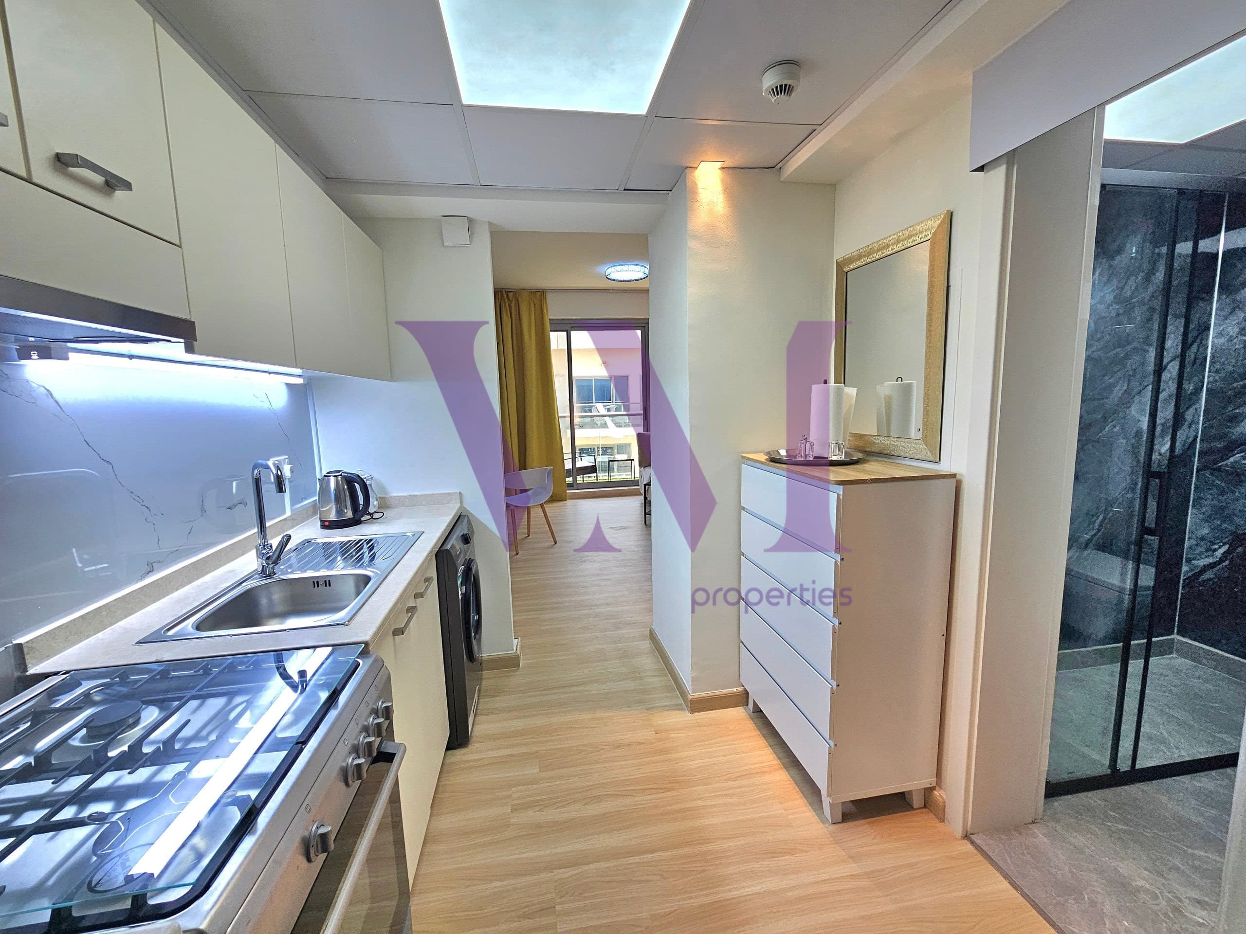 Fully Upgraded & Rented Studio | High Floor — Al Marjan Island