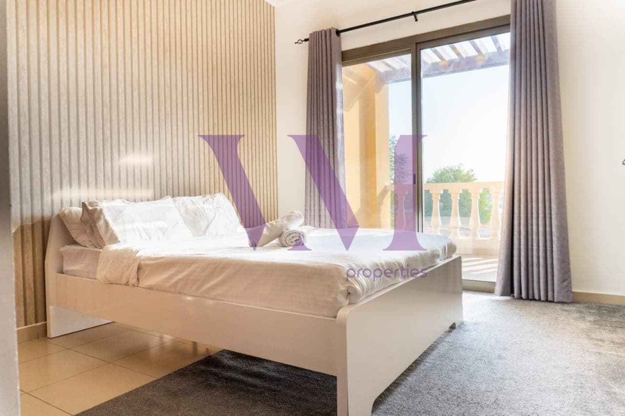 Private Pool l Furnished 4 Beds + Maid Villa — Al Hamra Village