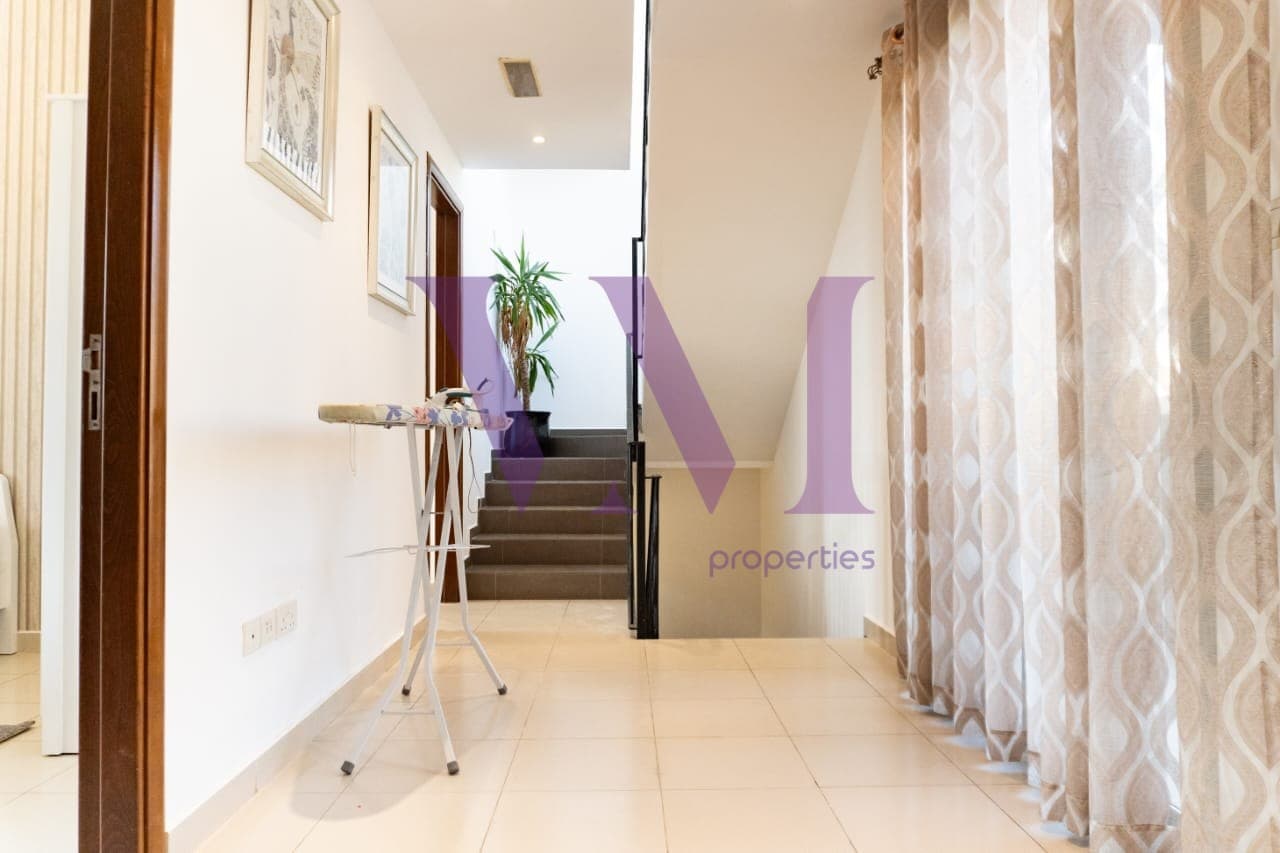 Private Pool l Furnished 4 Beds + Maid Villa — Al Hamra Village