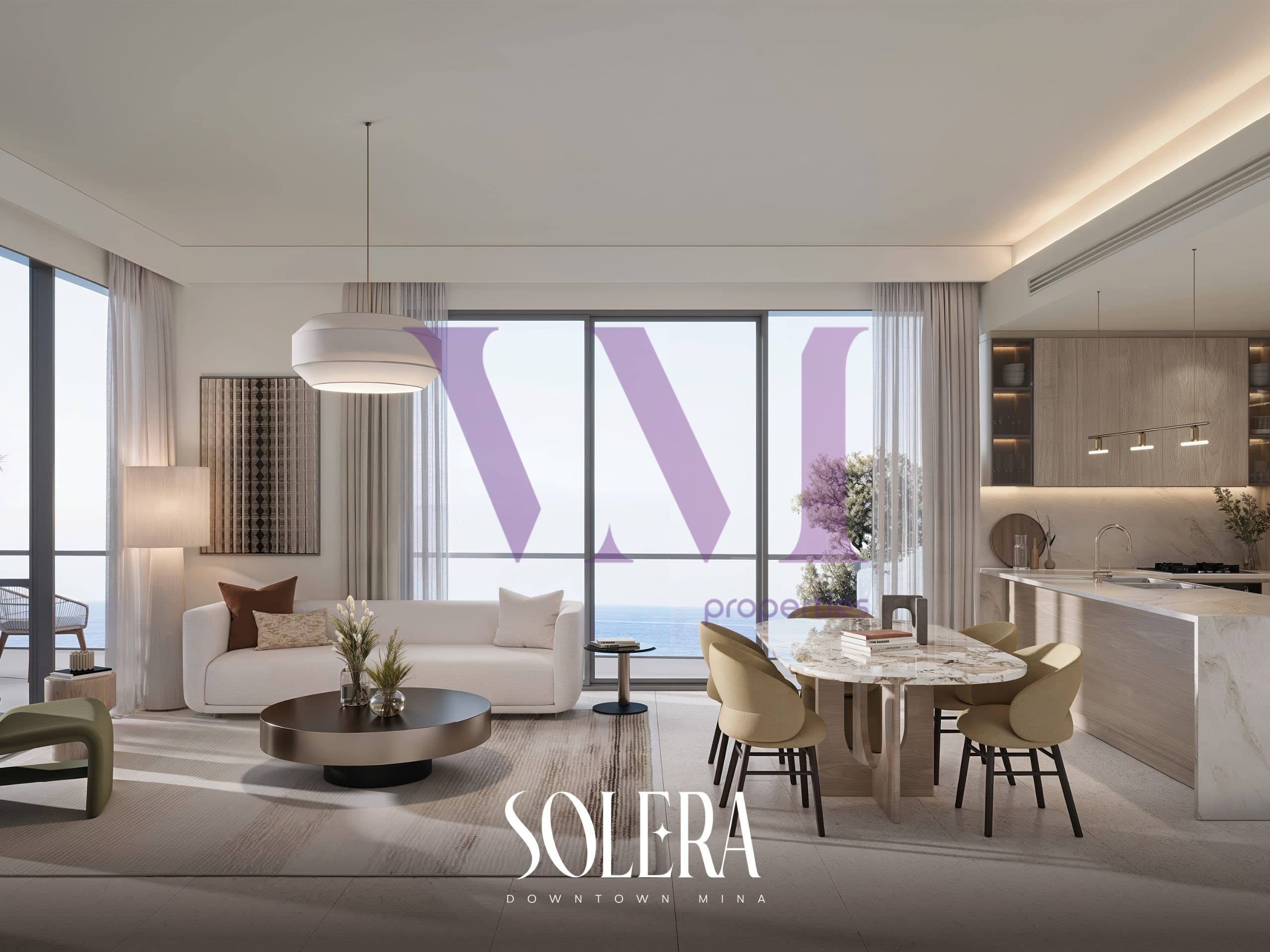 Luxurious 2BR | 0% Commission | High ROI — Mina Al Arab