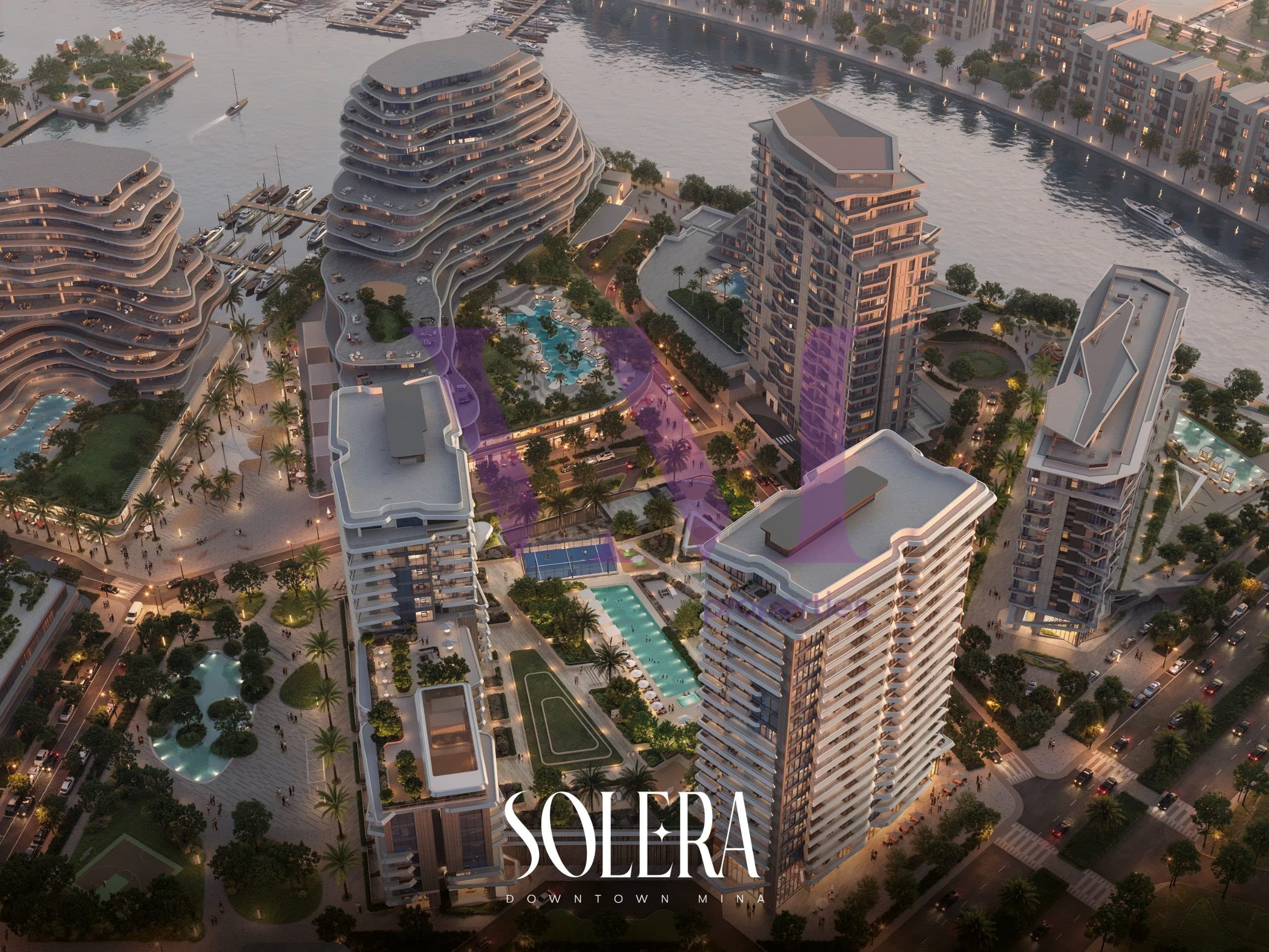 Luxurious 2BR | 0% Commission | High ROI — Mina Al Arab
