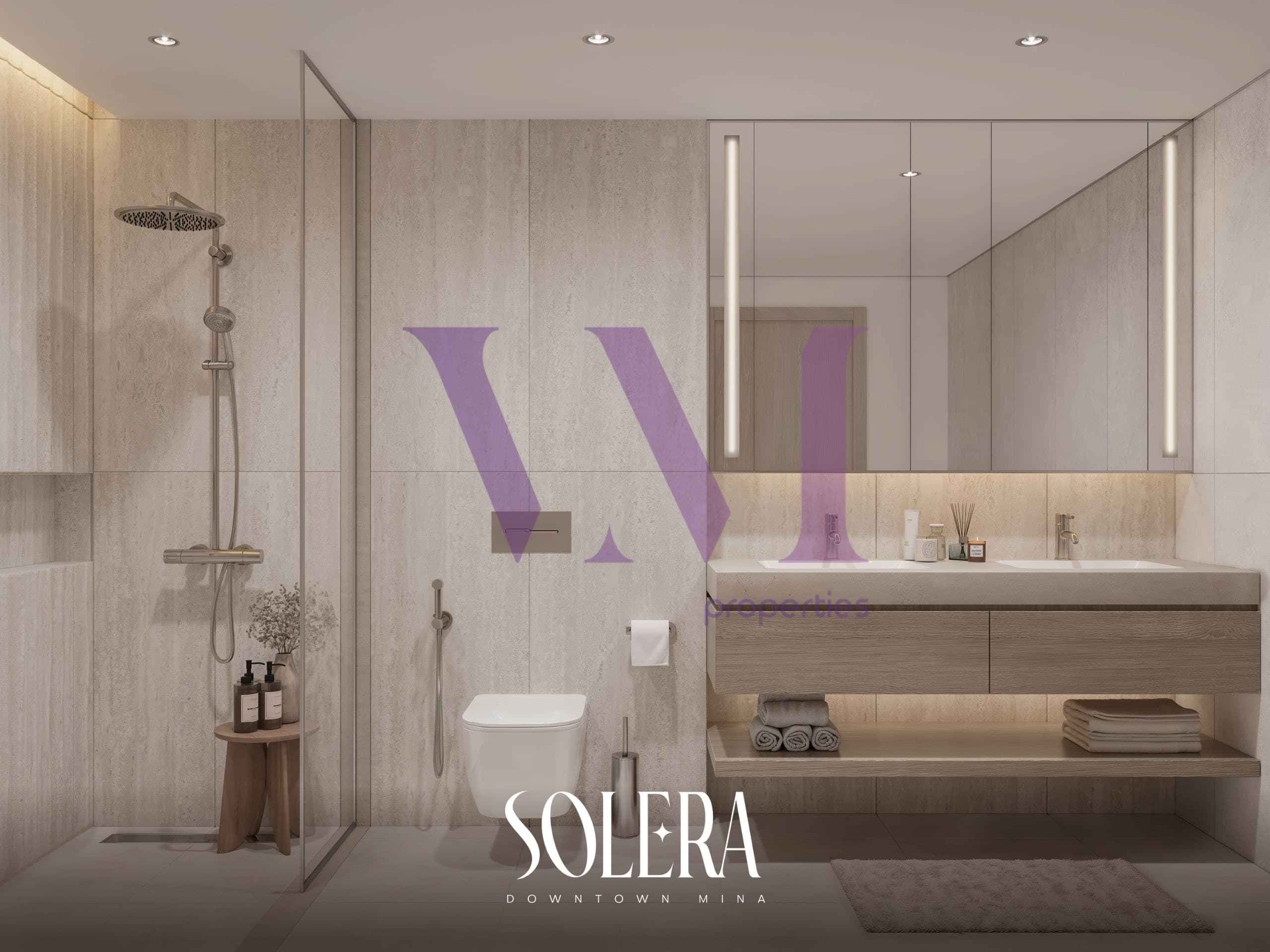 Luxury 1BR | Pool View | Solera Downtown — Mina Al Arab
