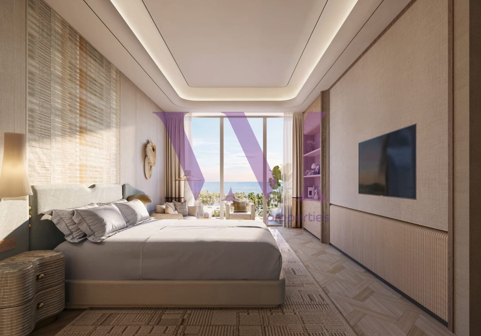 Furnished 1-Bed Apartment, Al Marjan Island — Al Marjan Island