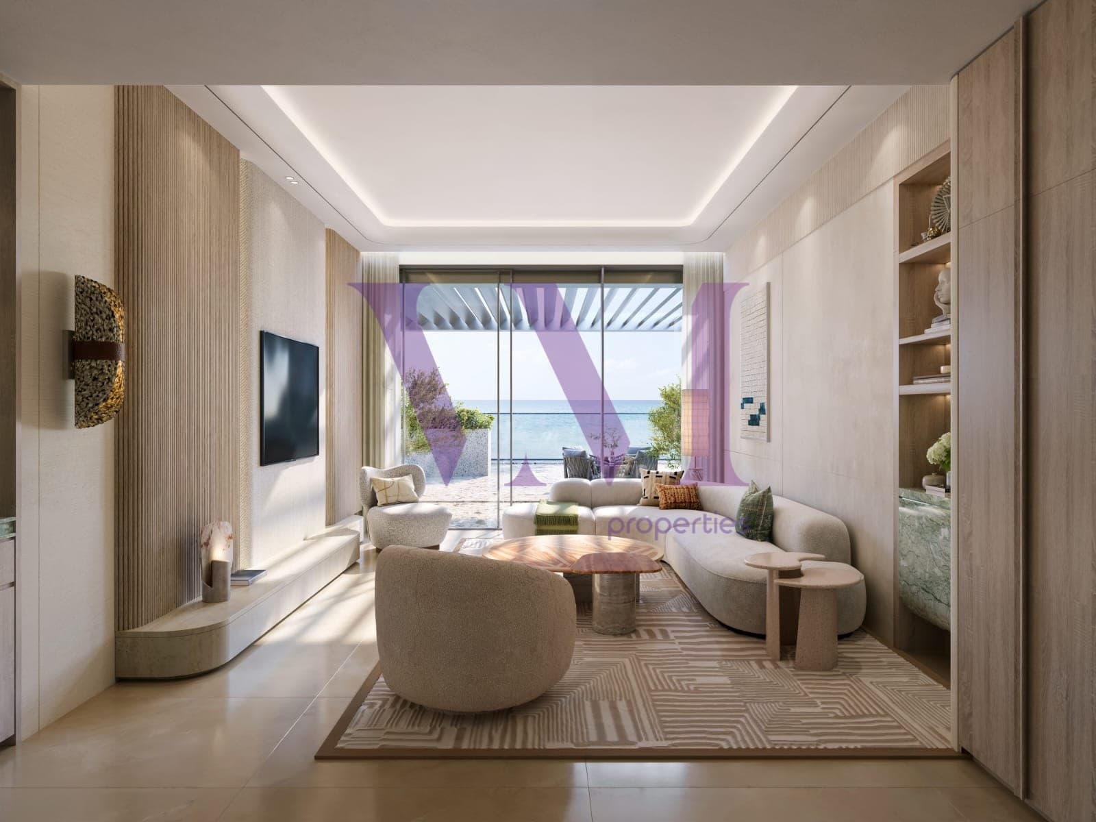Furnished 1-Bed Apartment, Al Marjan Island — Al Marjan Island