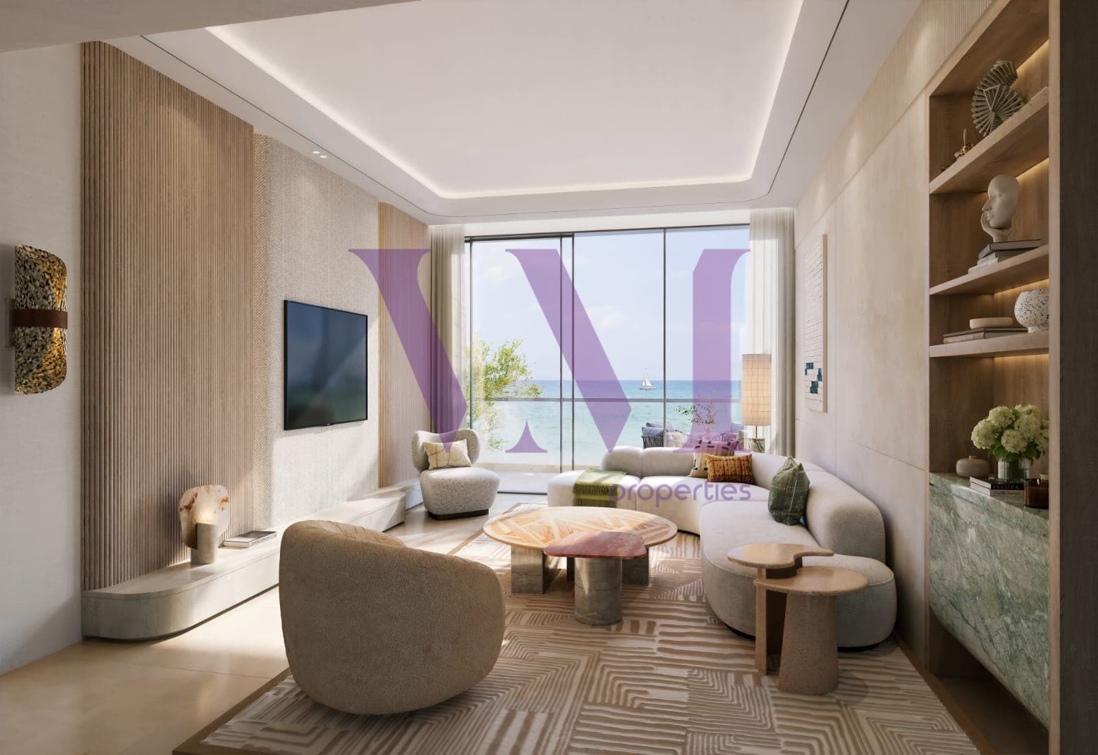 Furnished 1-Bed Apartment, Al Marjan Island — Al Marjan Island