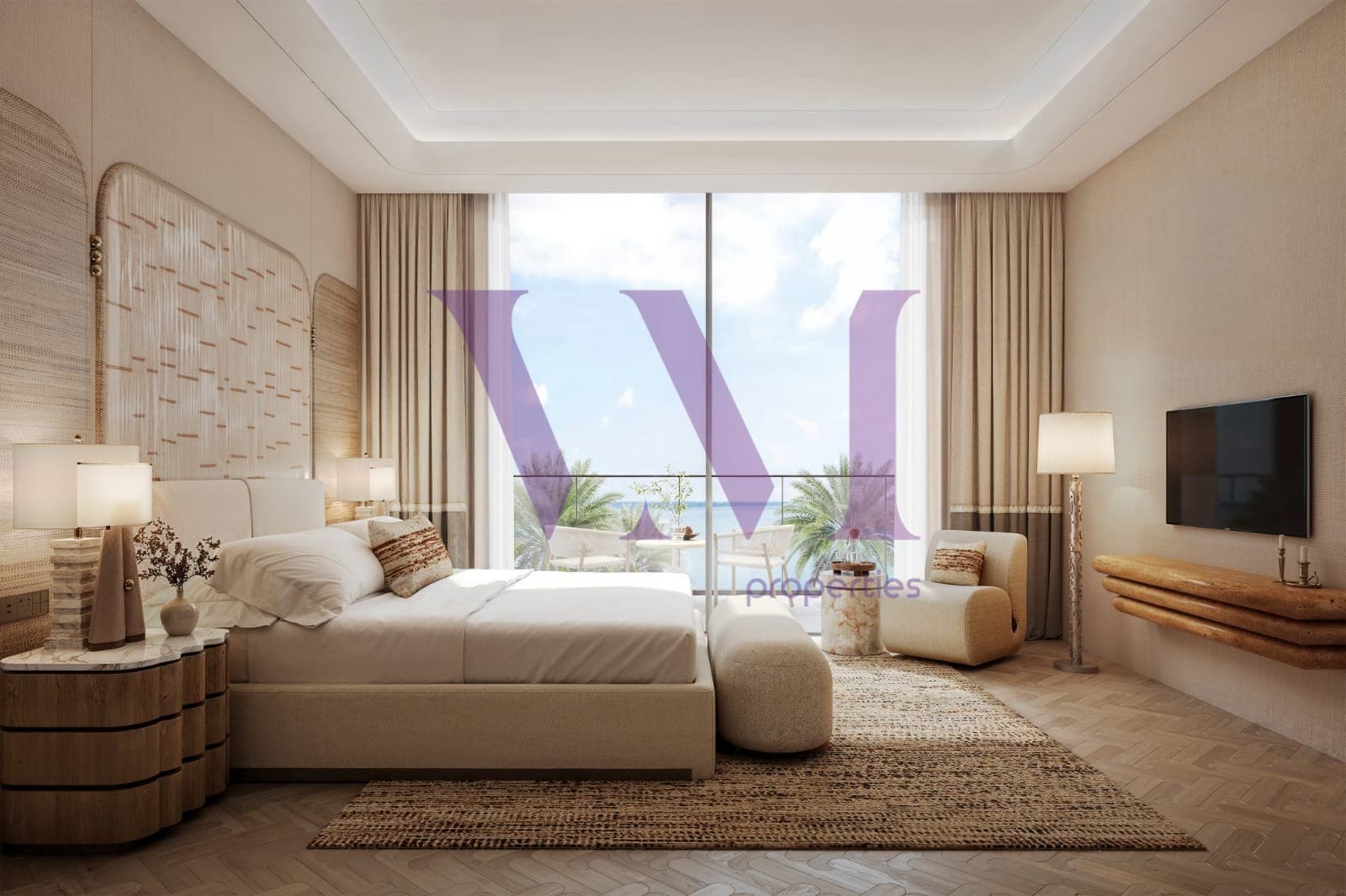 Furnished 1-Bed Apartment, Al Marjan Island — Al Marjan Island