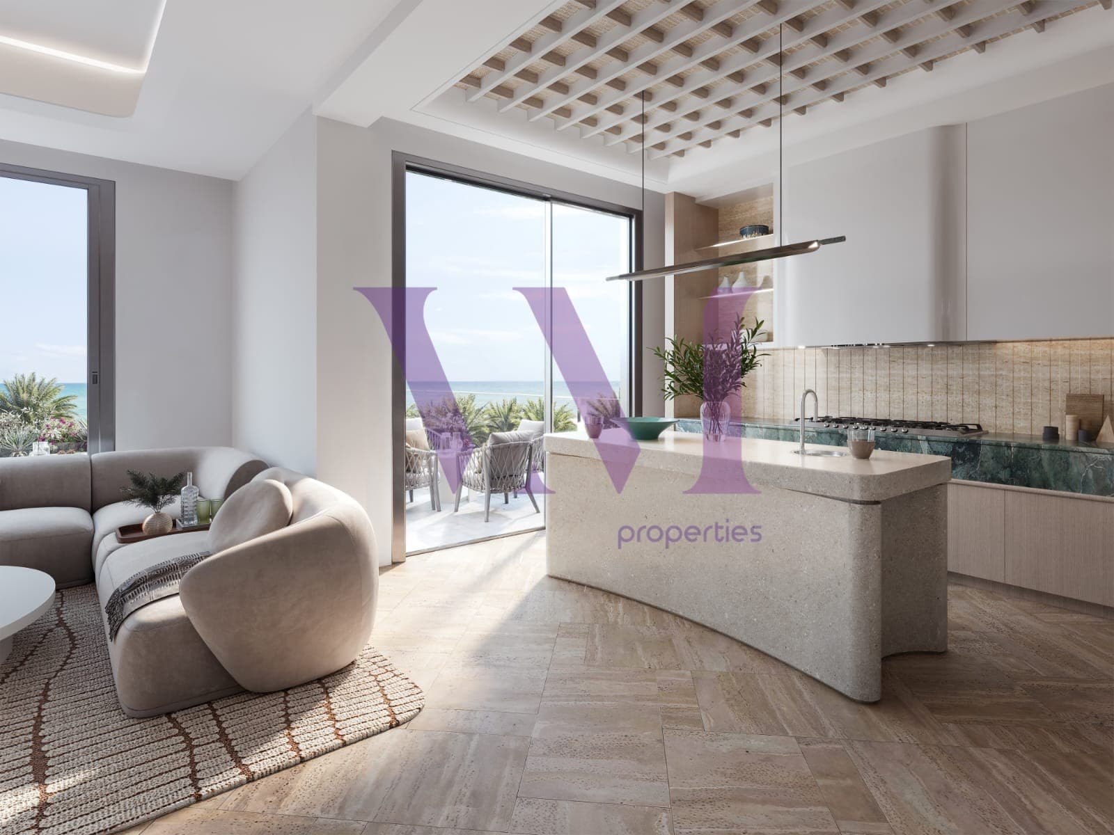 Furnished 1-Bed Apartment, Al Marjan Island — Al Marjan Island