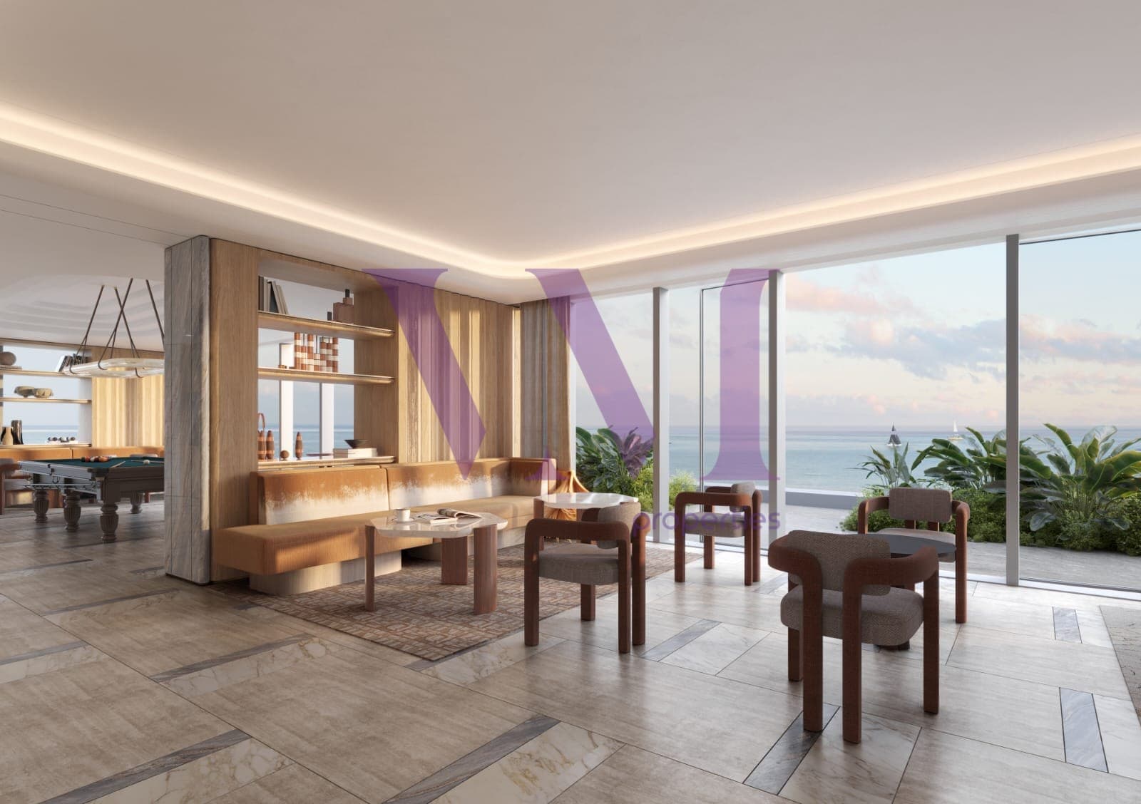 Furnished 1-Bed Apartment, Al Marjan Island — Al Marjan Island