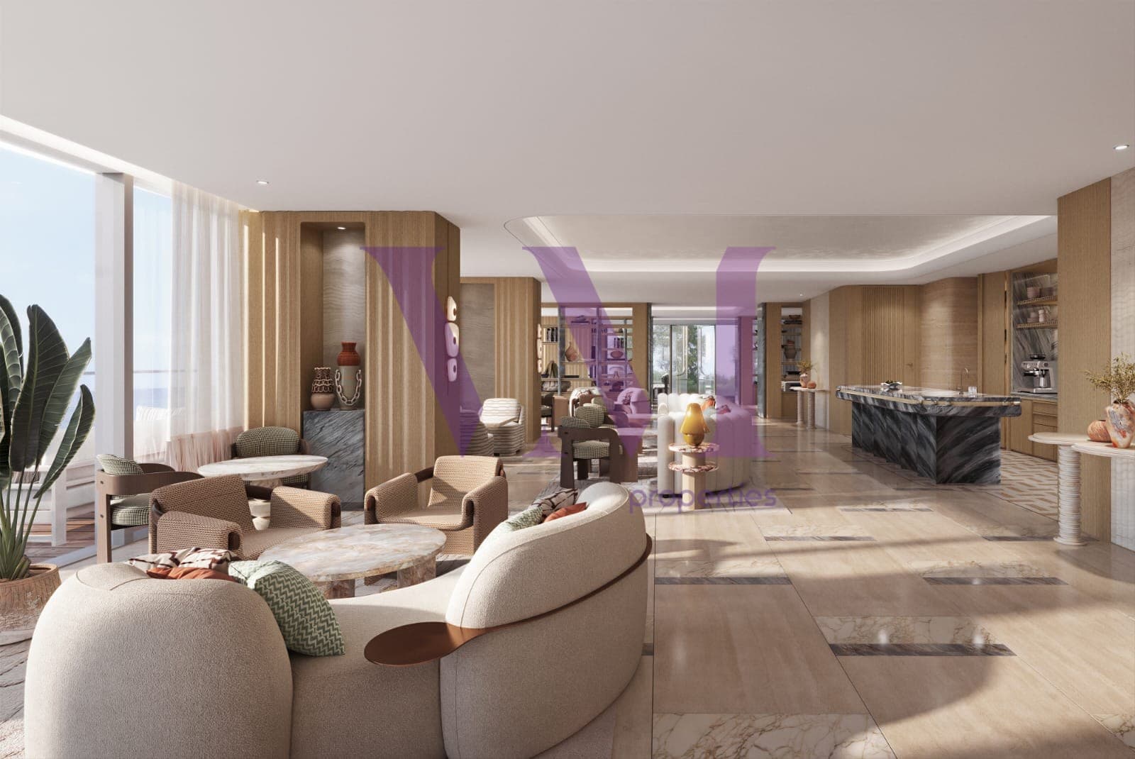 Furnished 1-Bed Apartment, Al Marjan Island — Al Marjan Island