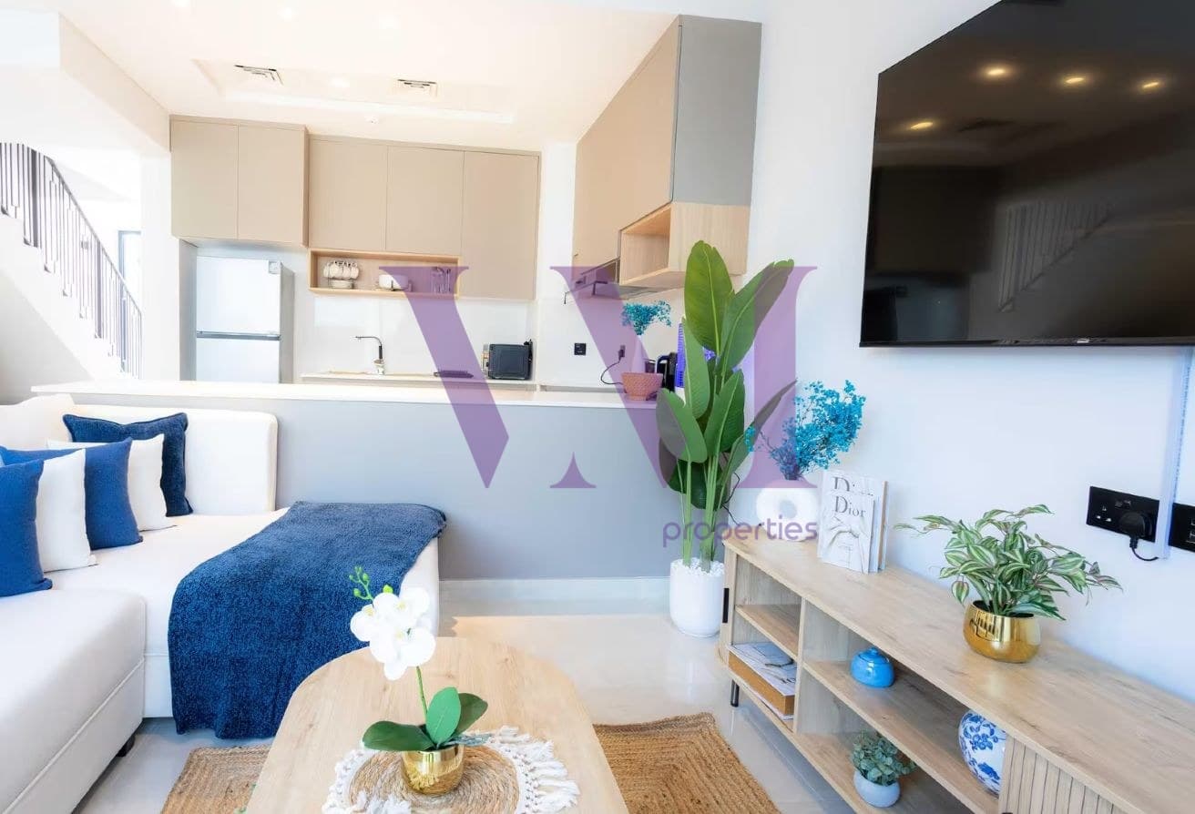 Fully Furnished 2 Bedrooms + Maid For Rent — Al Hamra Village